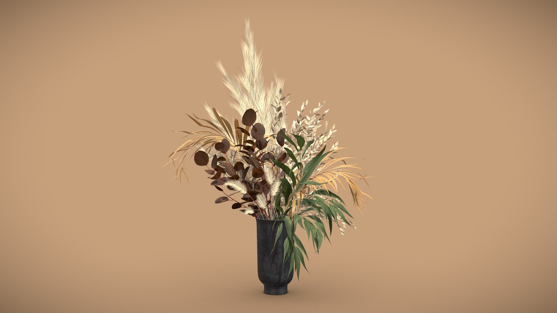 Vase Bouquet Pampas 05