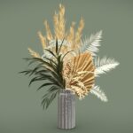 Vase Bouquet Pampas 06