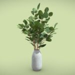 Vase Eucalyptus Bouquet