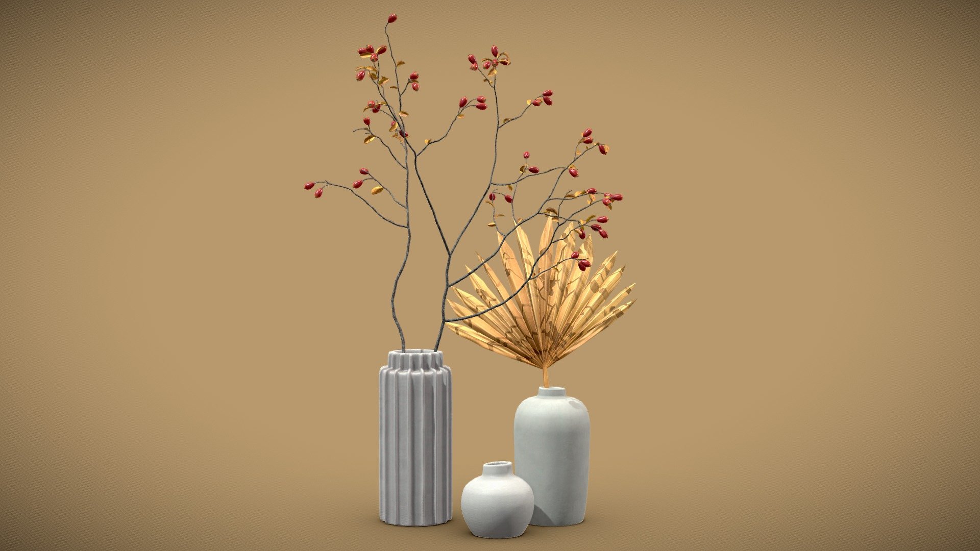 White Ceramic Vase