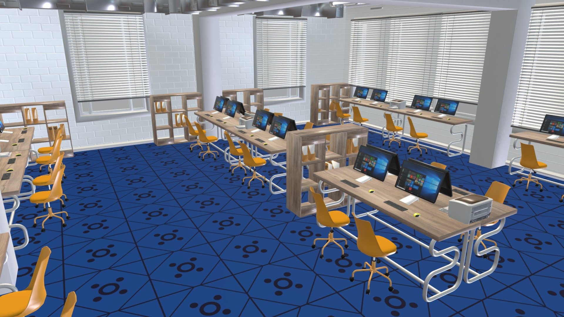 100Office 3d Models Collection deep3dsea