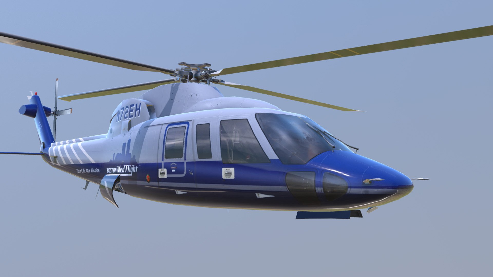 100-Helicopter 3d Models Collection - deep3dsea