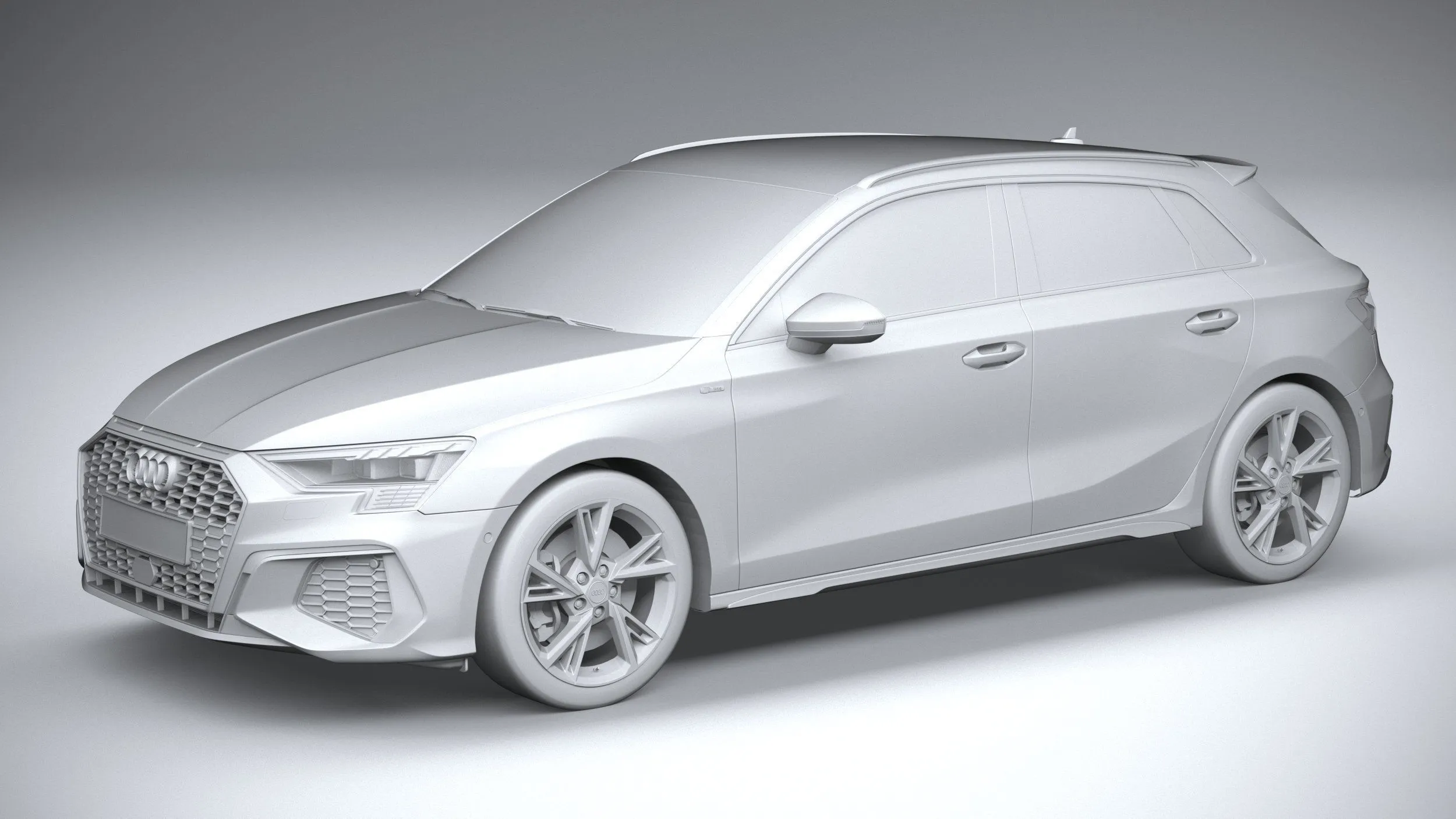 audi car 33 models collection squir 3d 3d model