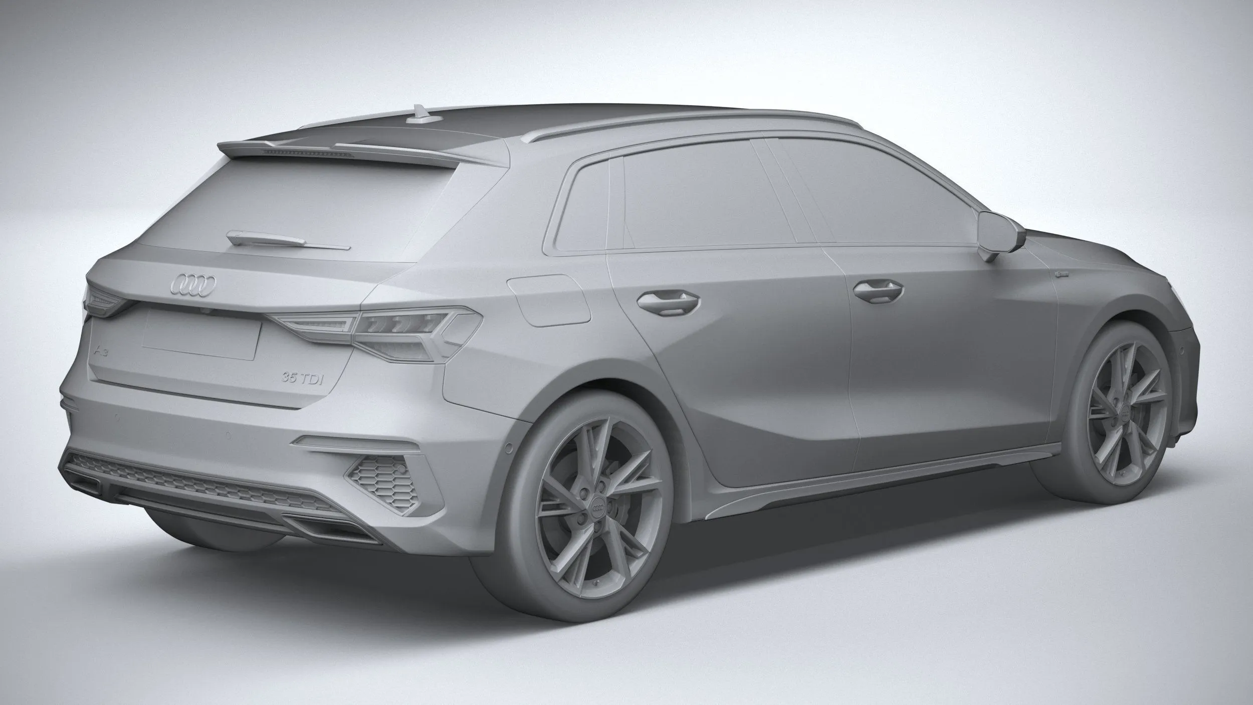 audi car 33 models collection squir 3d 3d model