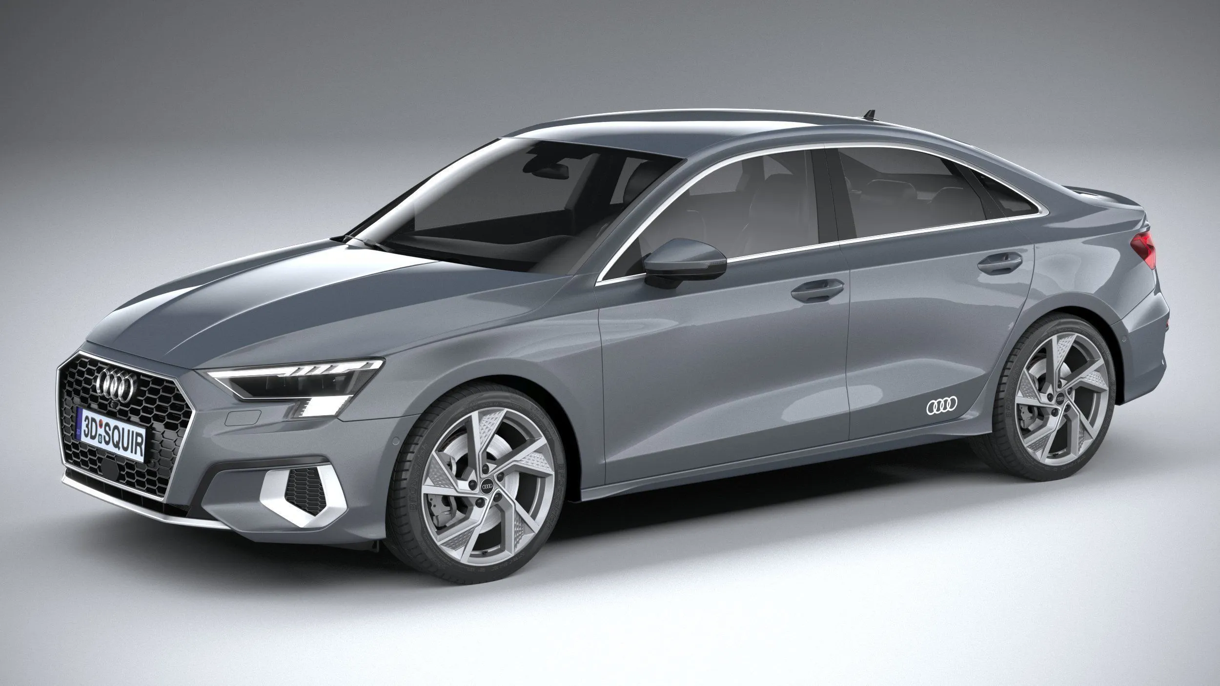 audi car 33 models collection squir 3d 3d model