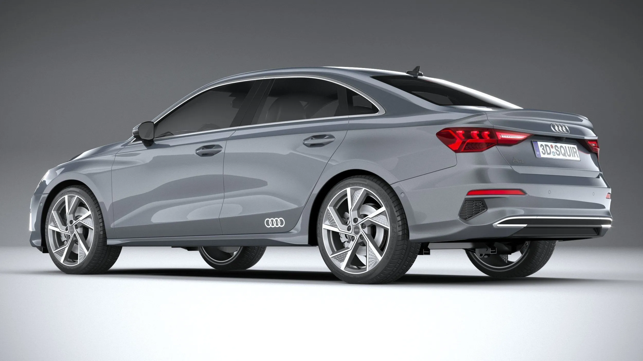 audi car 33 models collection squir 3d 3d model