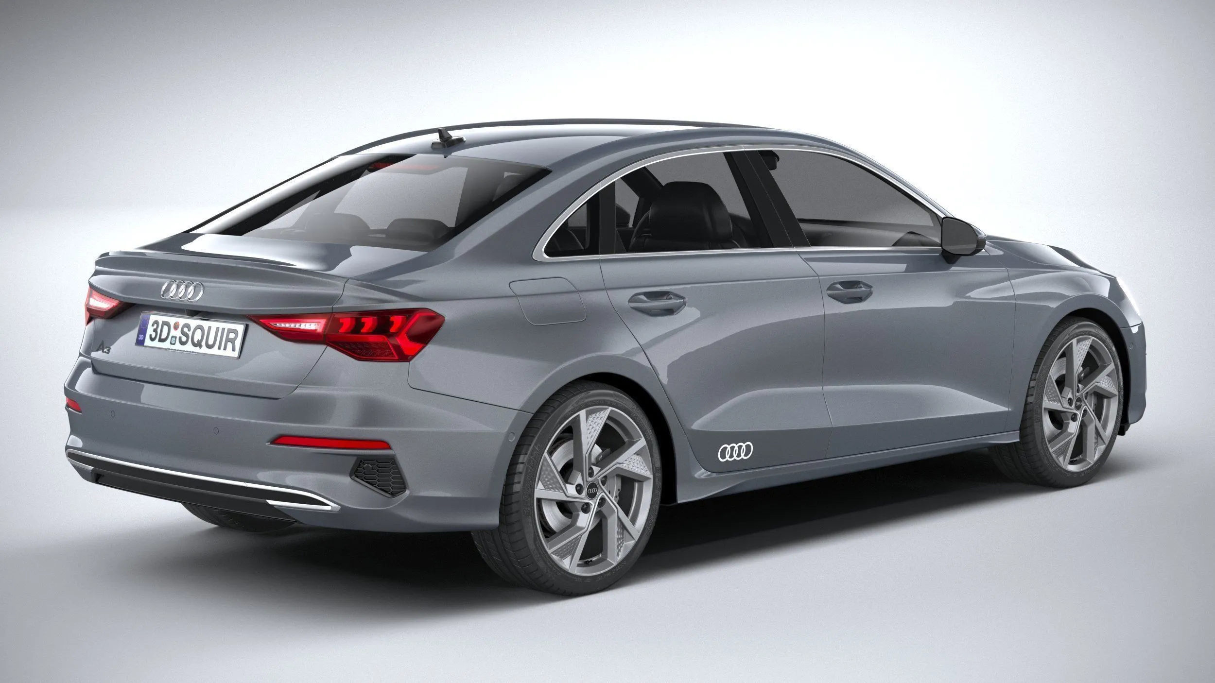 audi car 33 models collection squir 3d 3d model