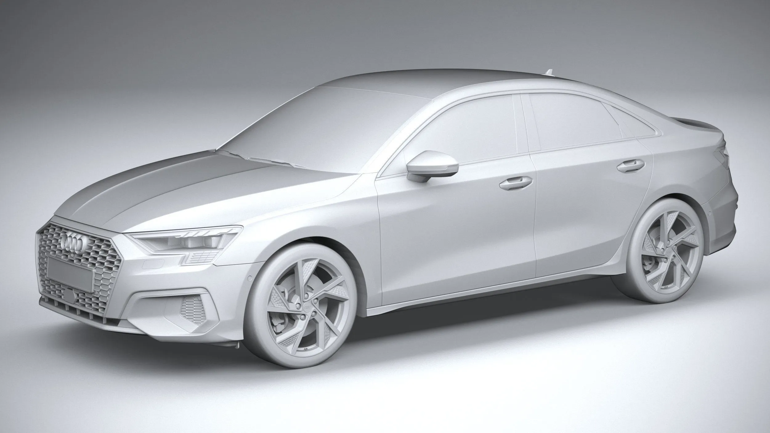 audi car 33 models collection squir 3d 3d model