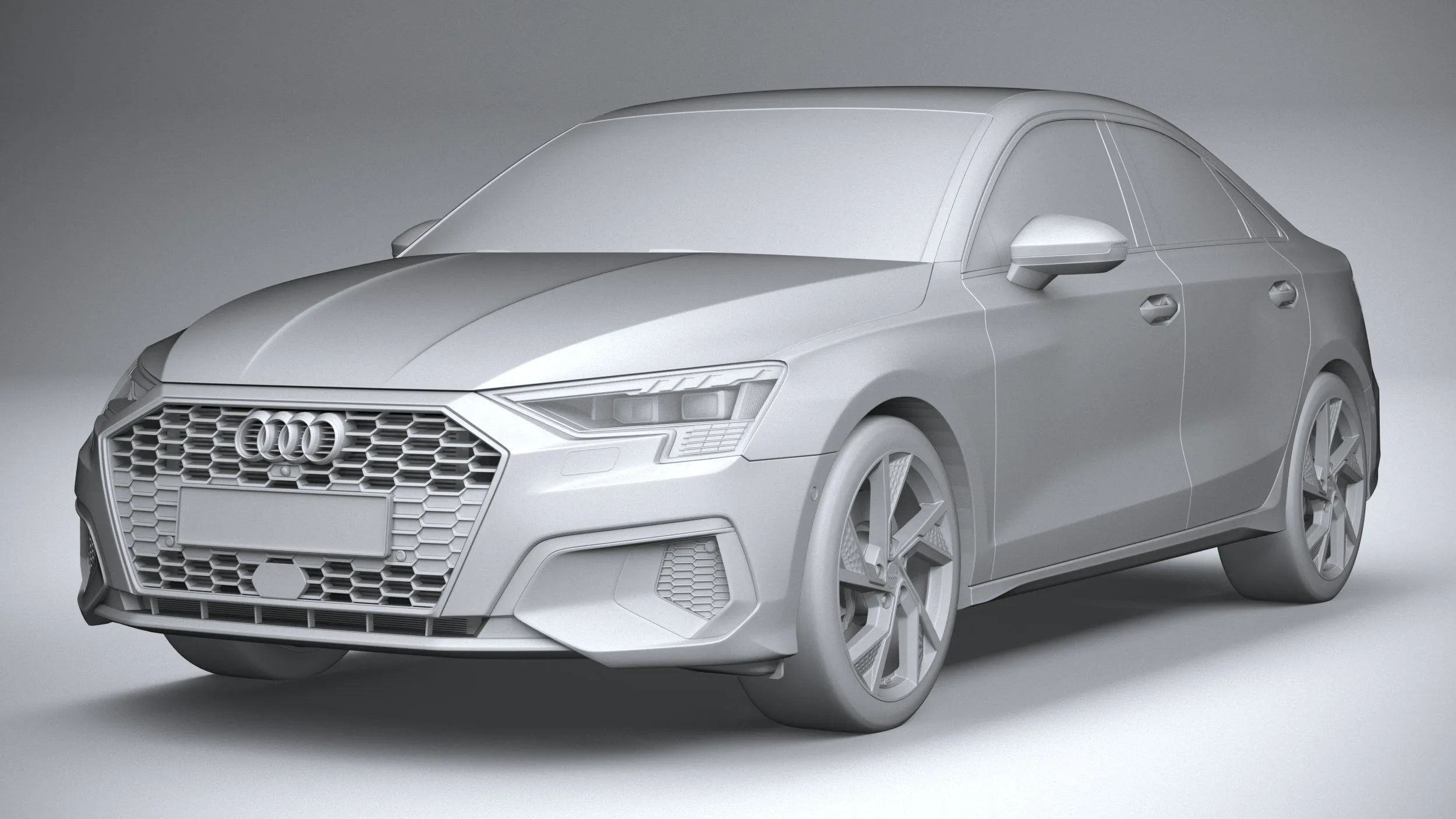 audi car 33 models collection squir 3d 3d model