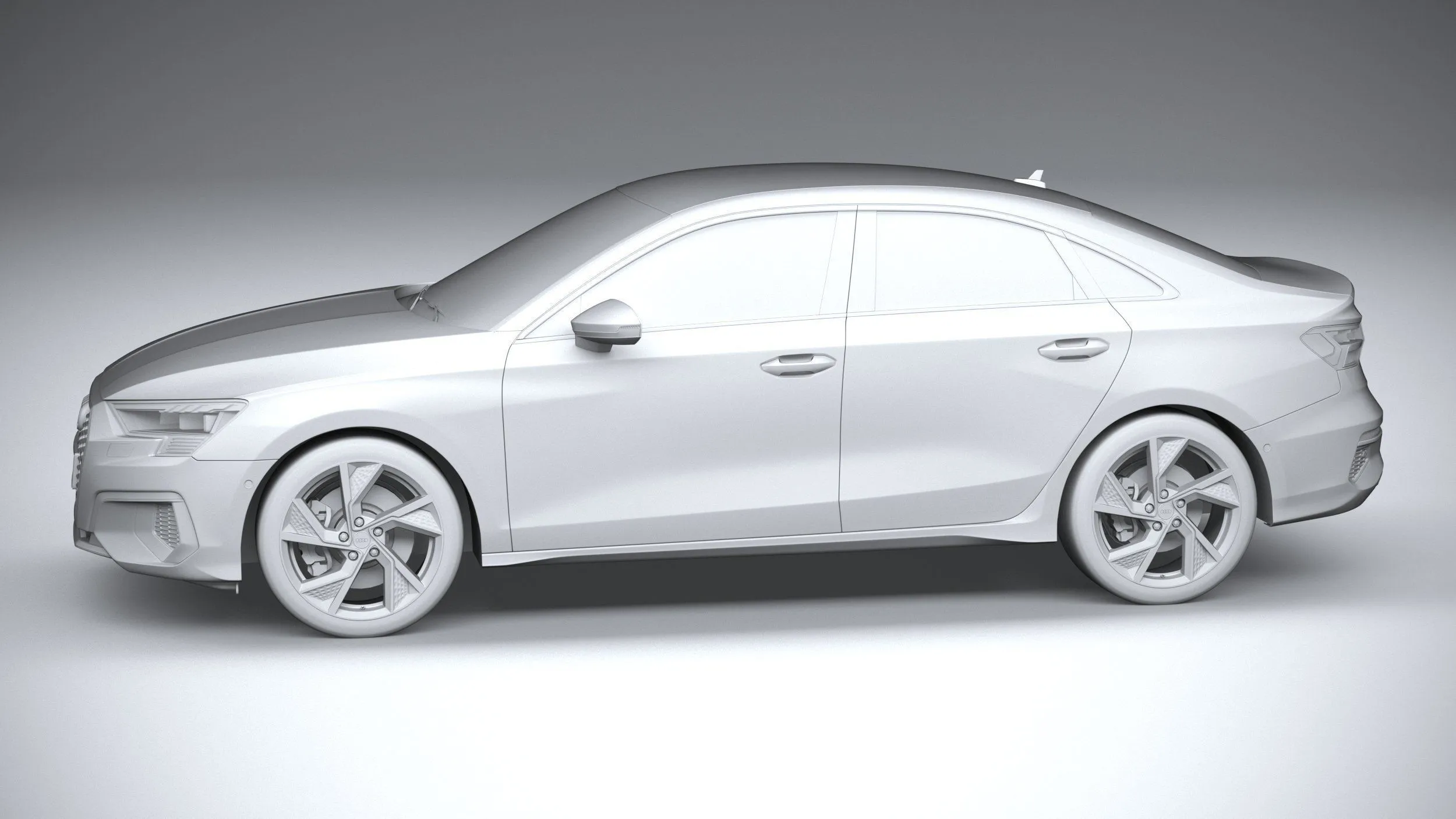 audi car 33 models collection squir 3d 3d model