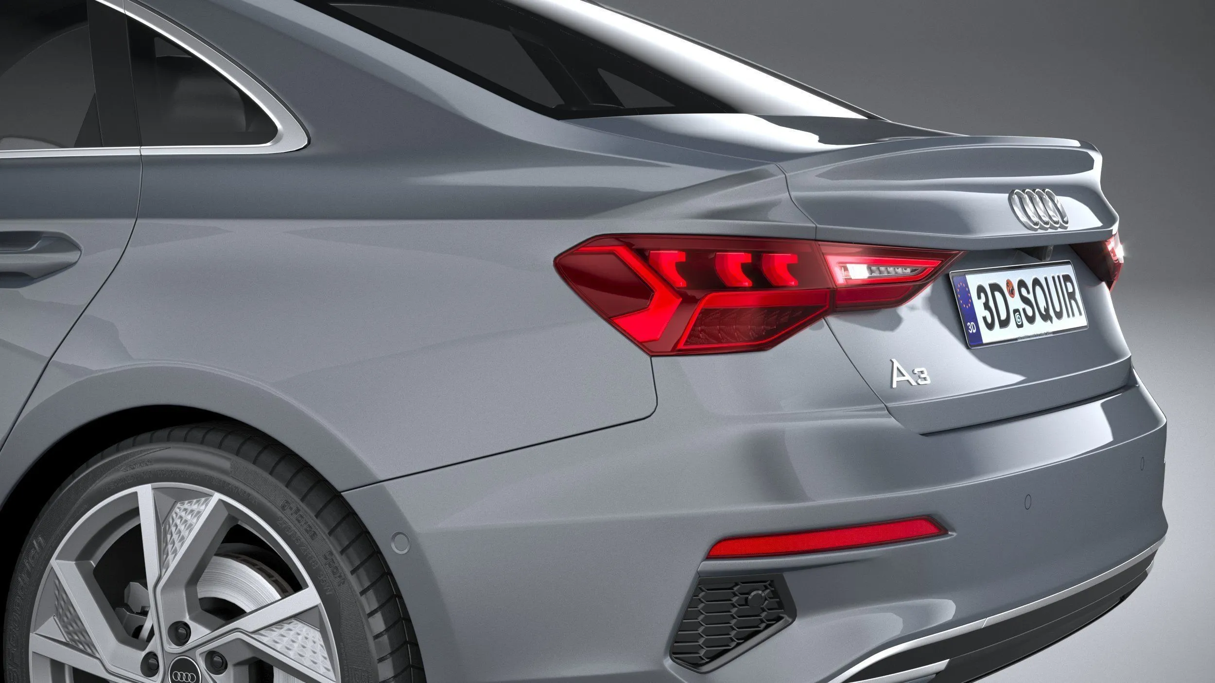 audi car 33 models collection squir 3d 3d model