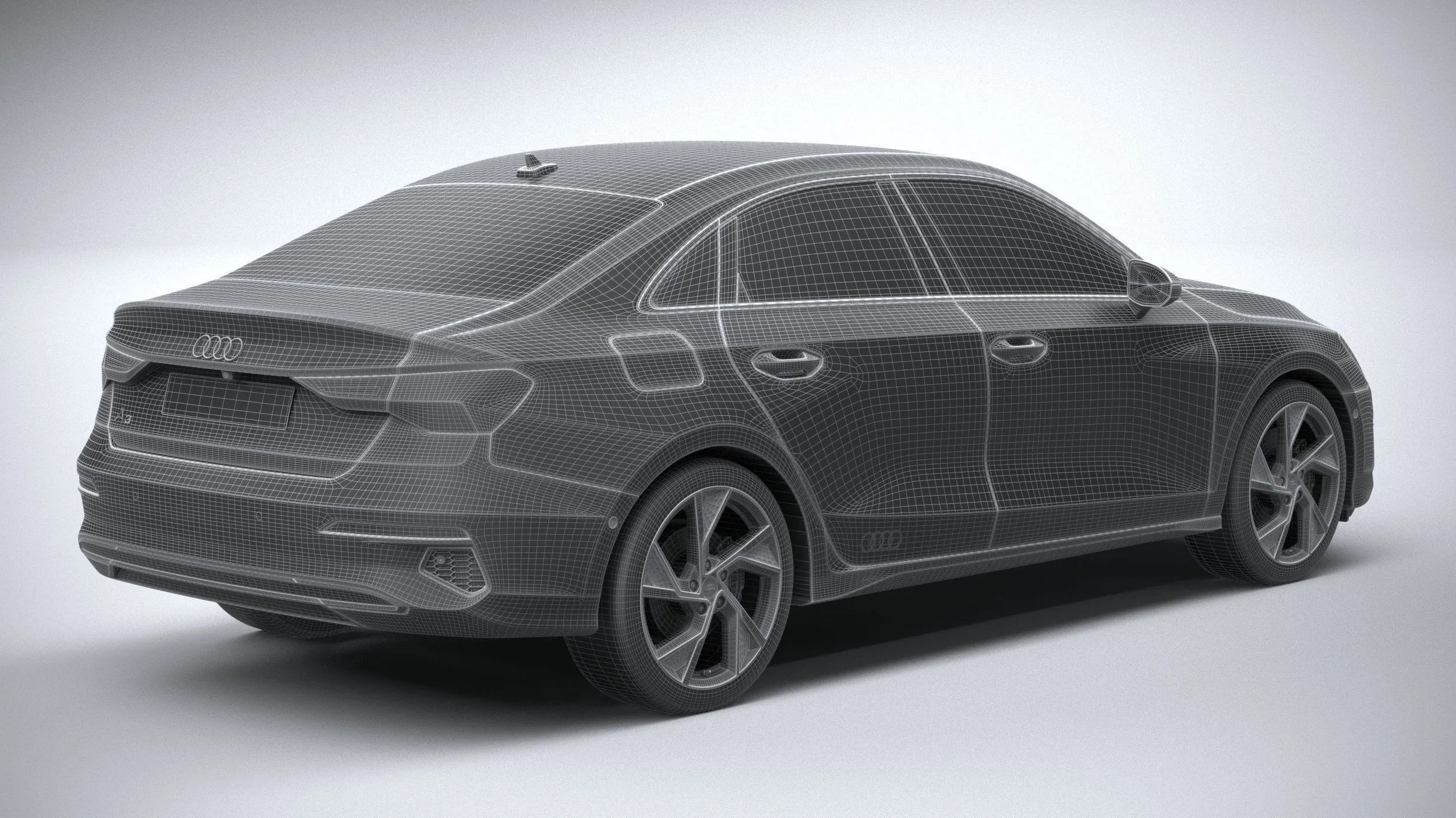 audi car 33 models collection squir 3d 3d model