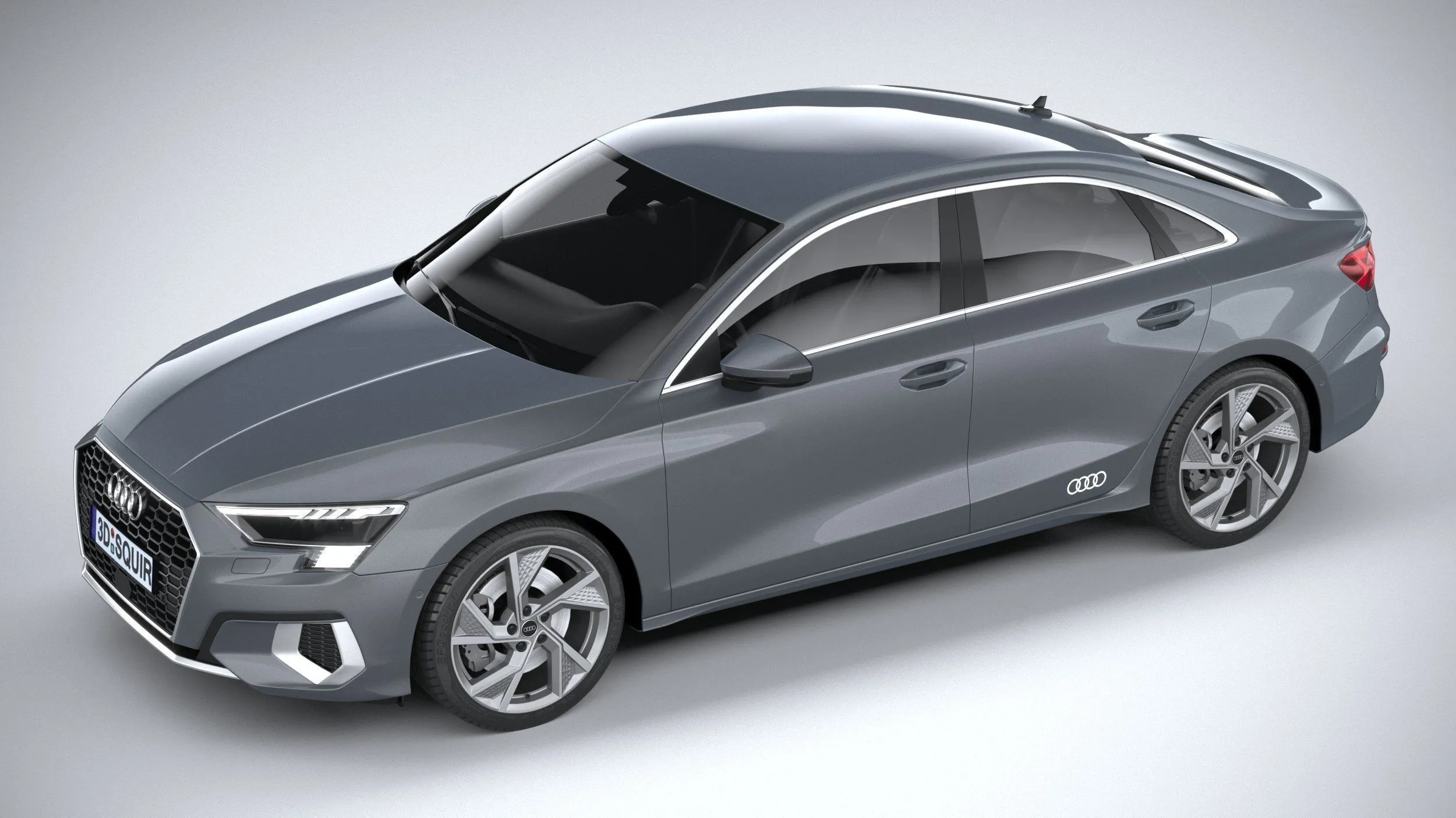 audi car 33 models collection squir 3d 3d model