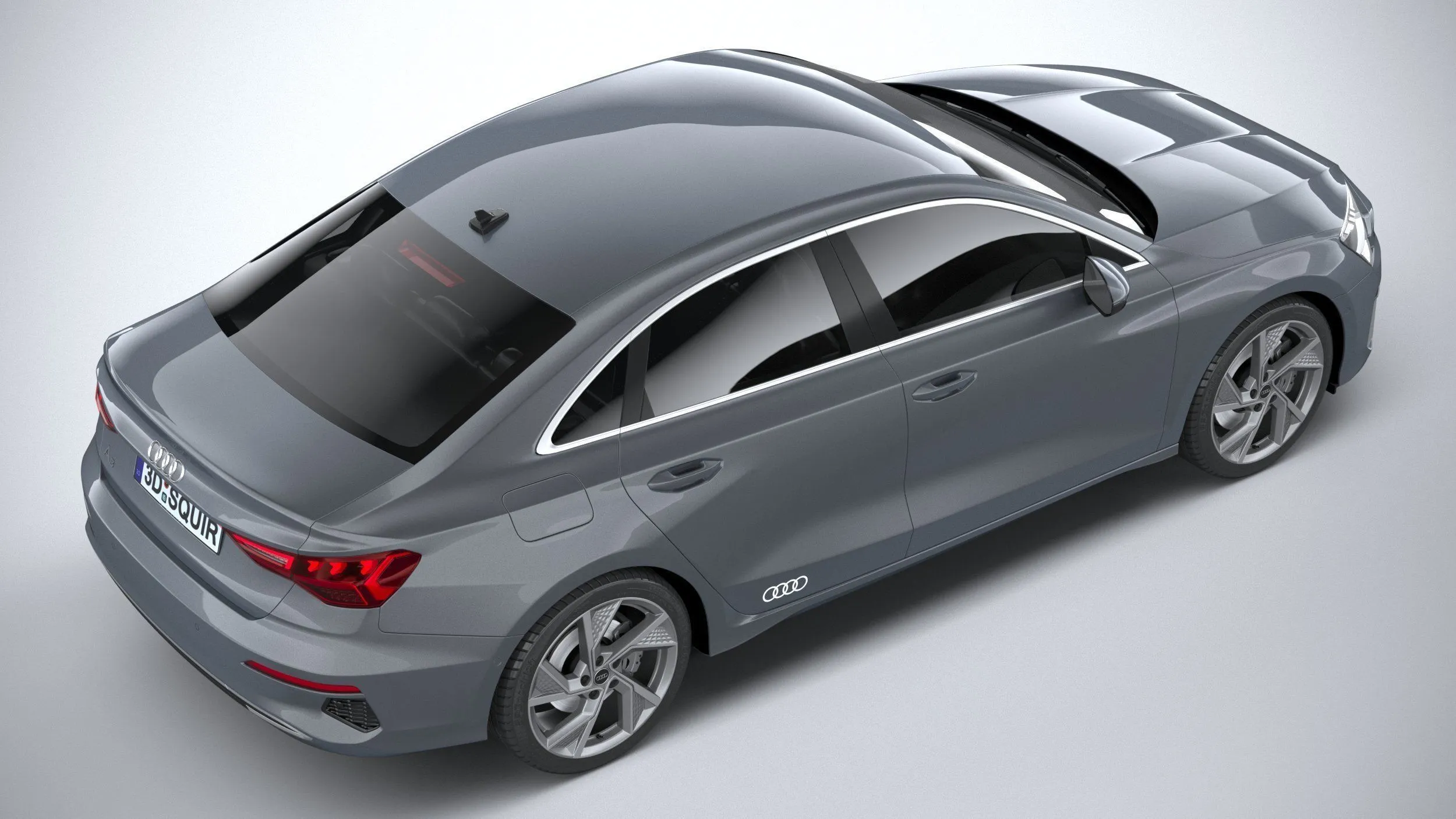 audi car 33 models collection squir 3d 3d model