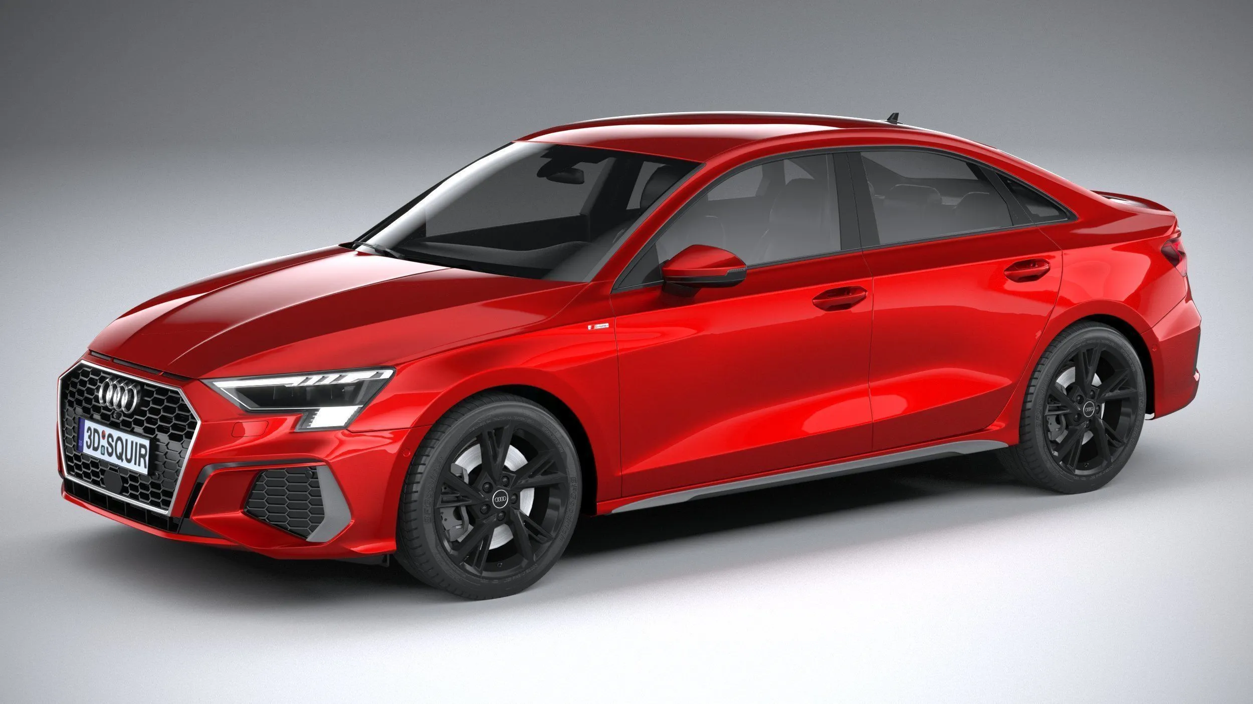audi car 33 models collection squir 3d 3d model