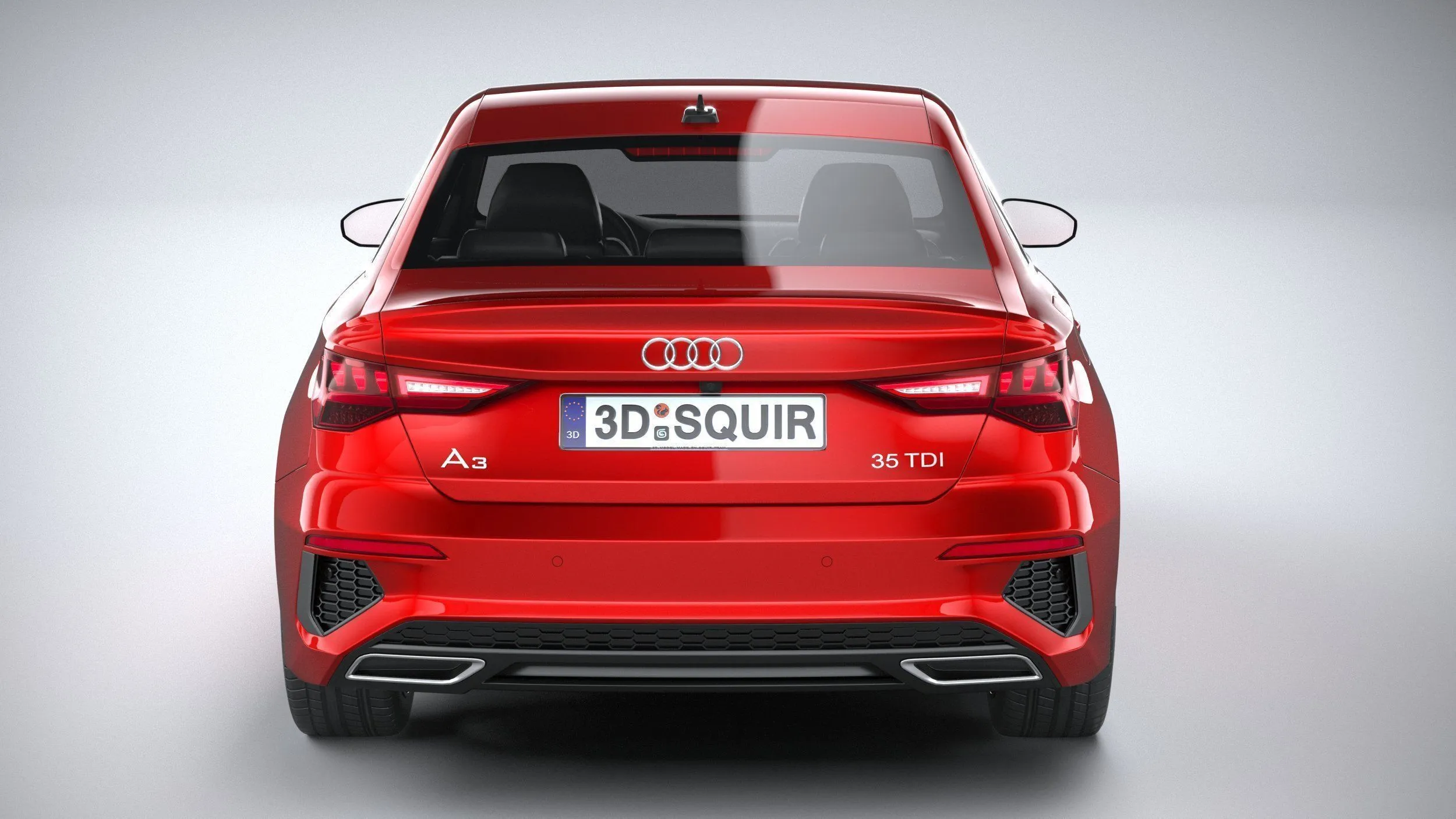 audi car 33 models collection squir 3d 3d model