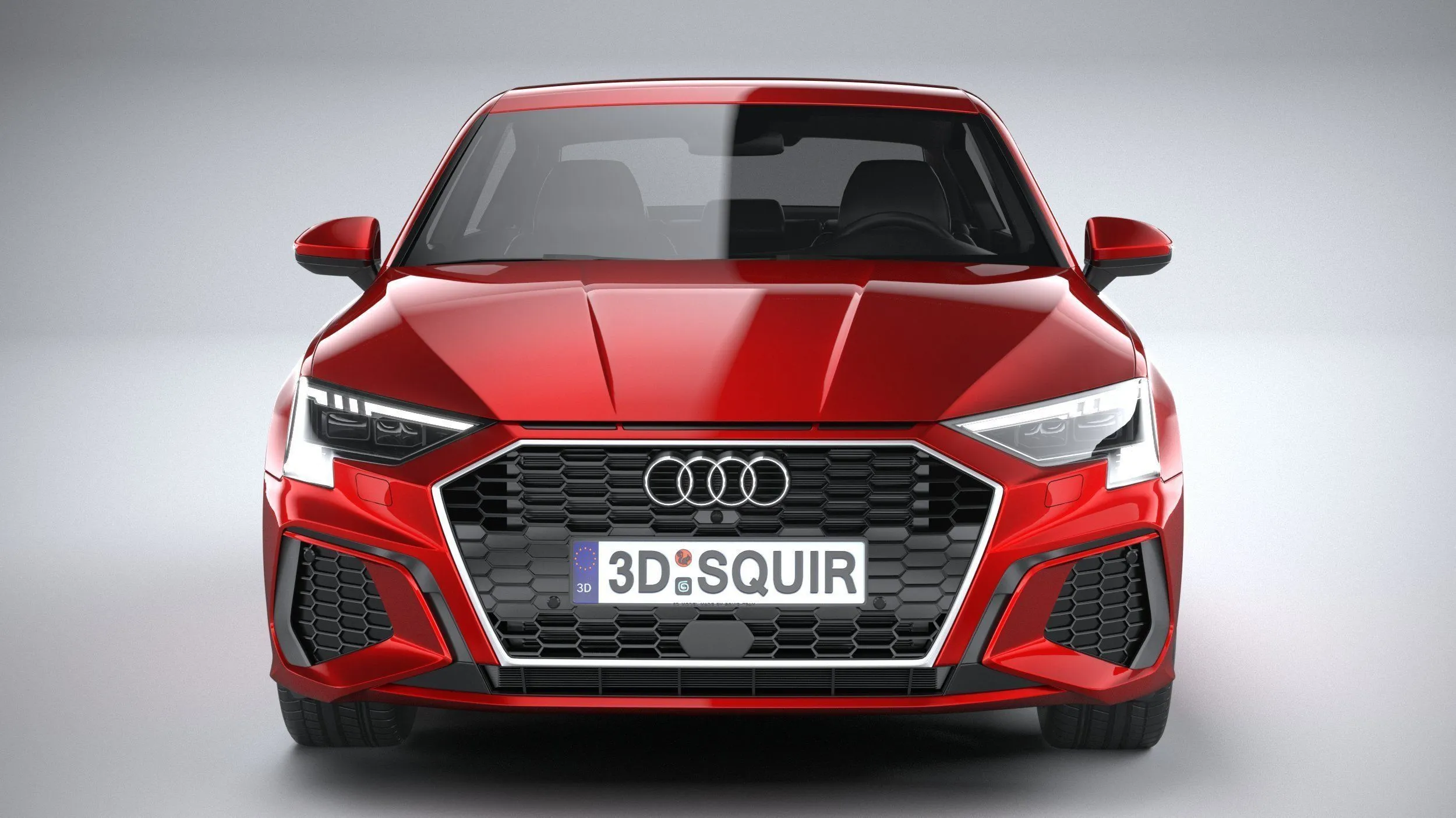 audi car 33 models collection squir 3d 3d model
