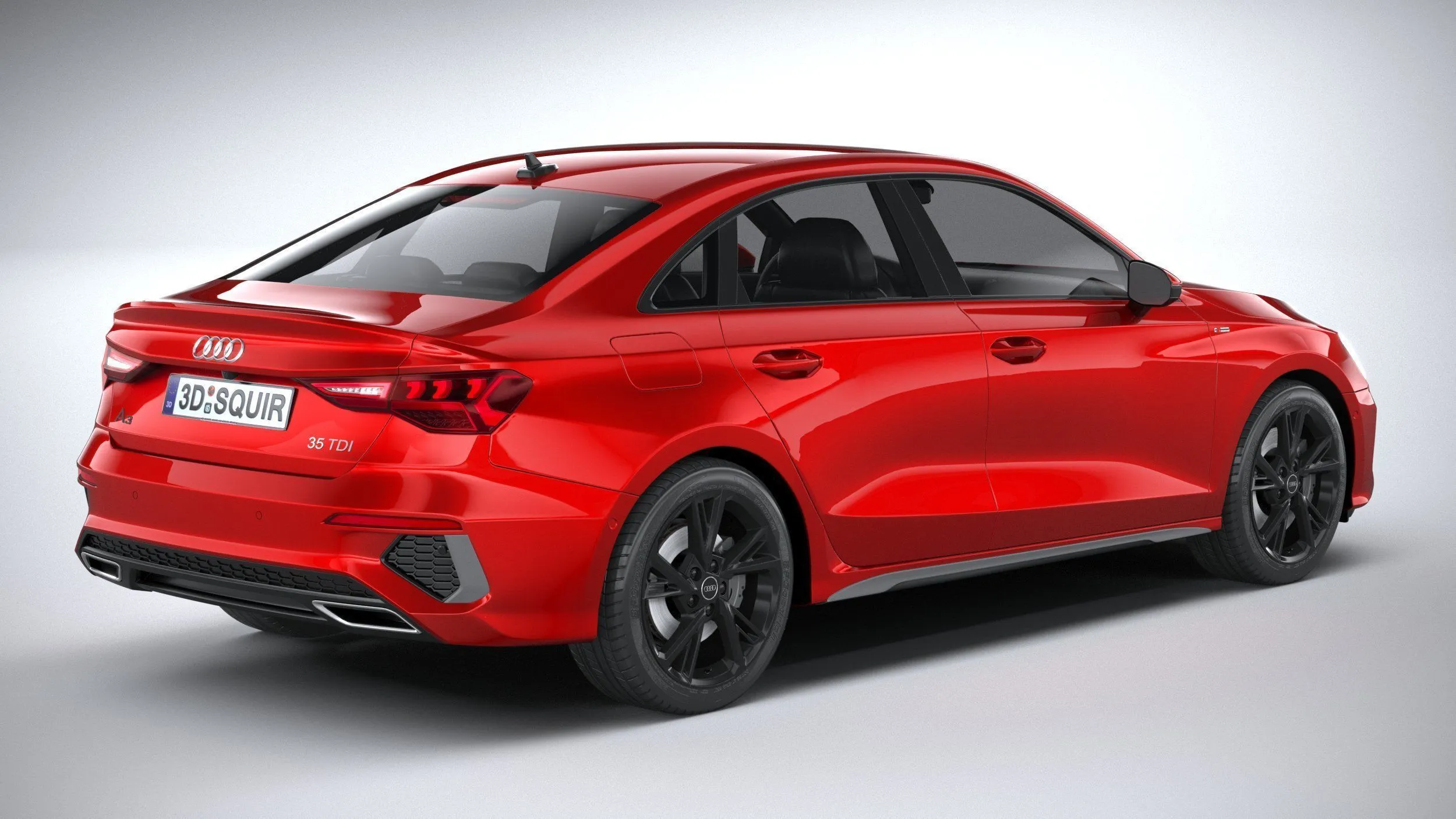 audi car 33 models collection squir 3d 3d model