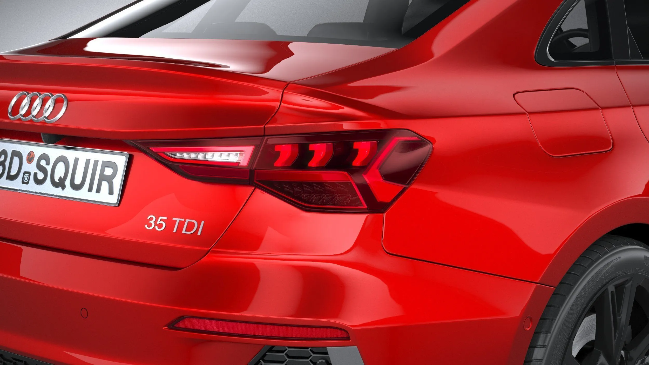 audi car 33 models collection squir 3d 3d model