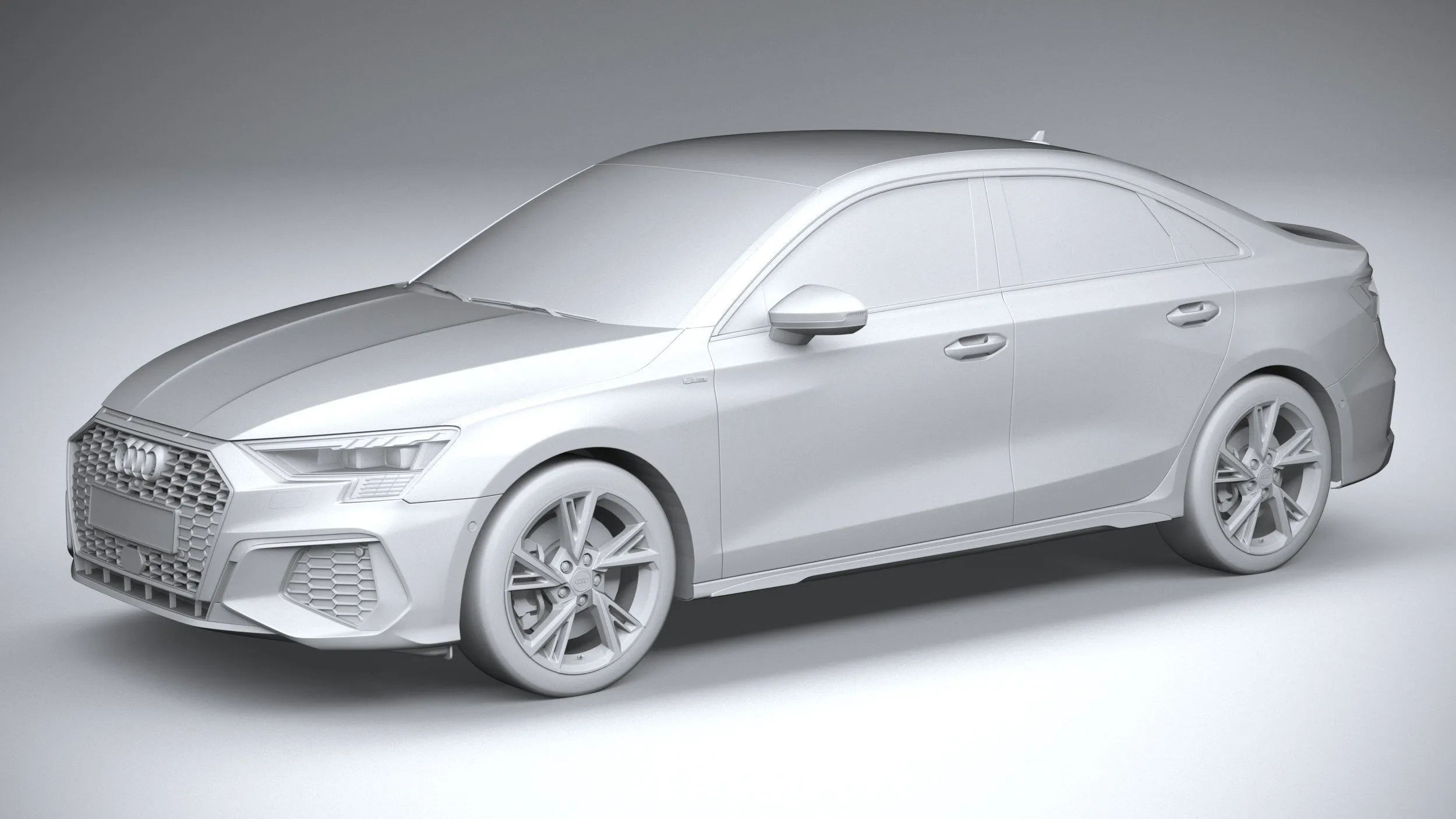 audi car 33 models collection squir 3d 3d model