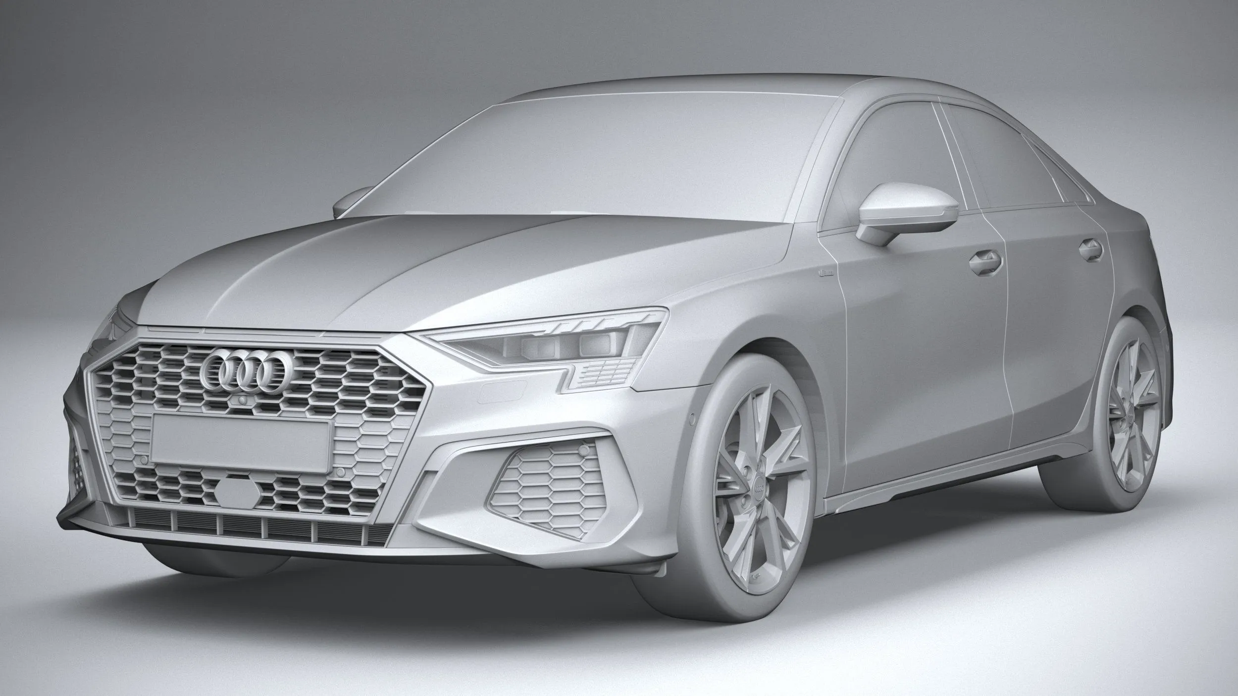 audi car 33 models collection squir 3d 3d model