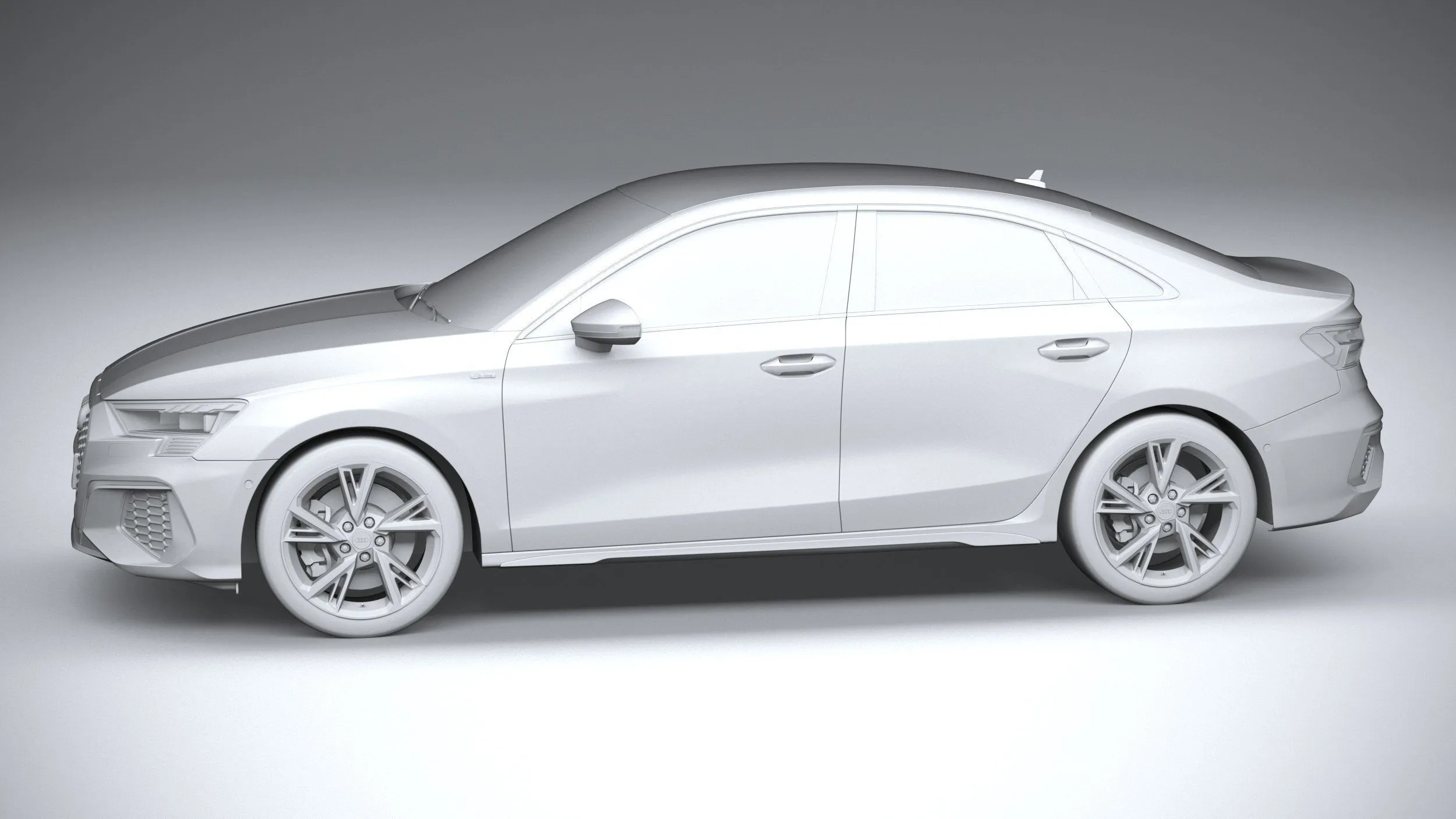audi car 33 models collection squir 3d 3d model