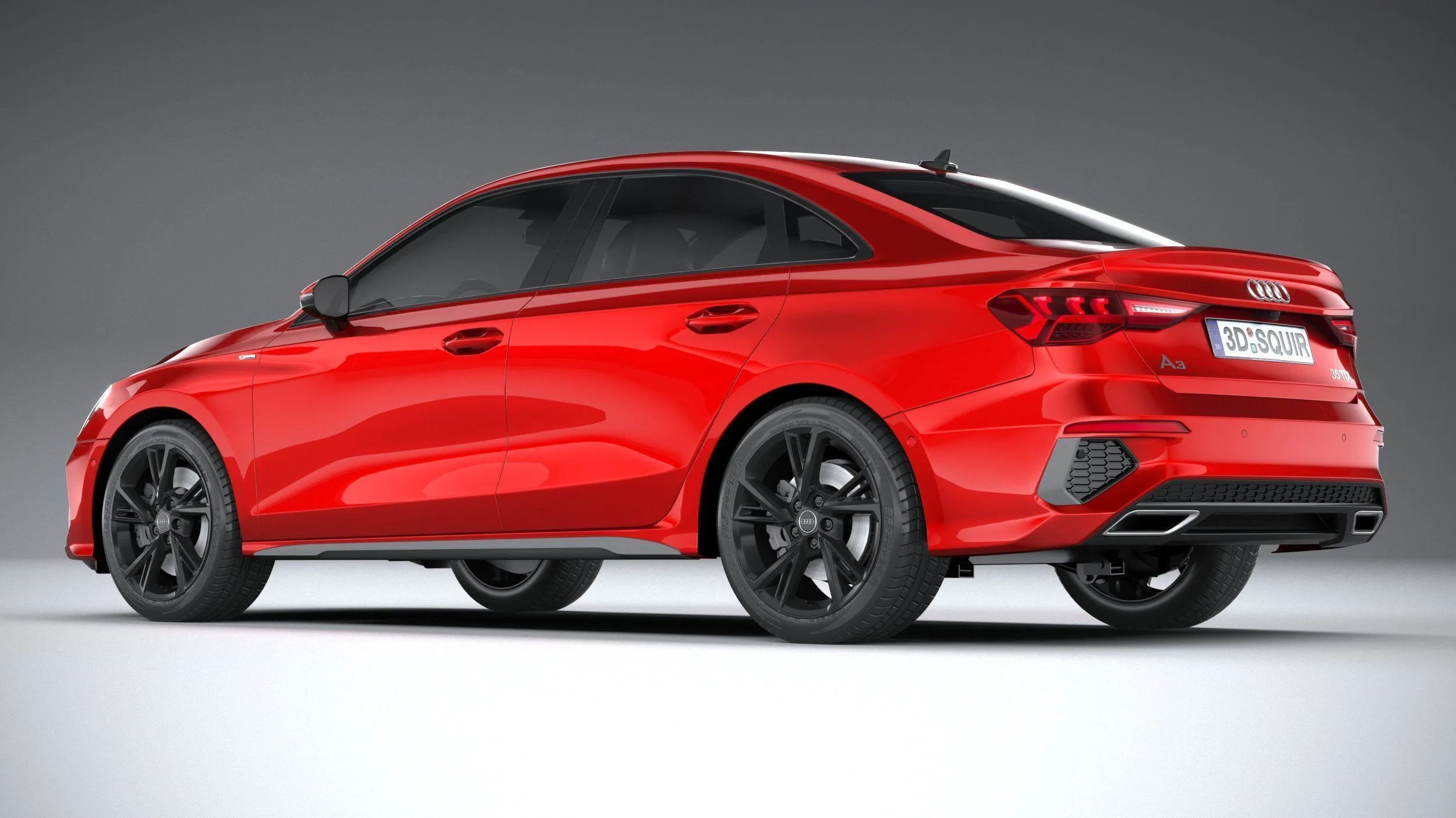 audi car 33 models collection squir 3d 3d model