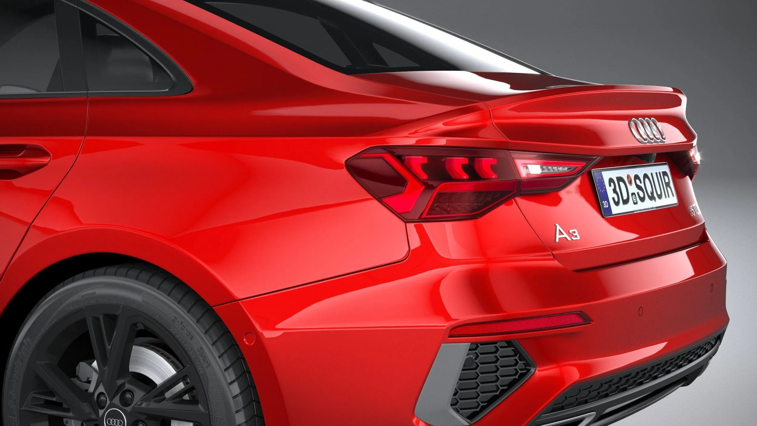 audi car 33 models collection squir 3d 3d model