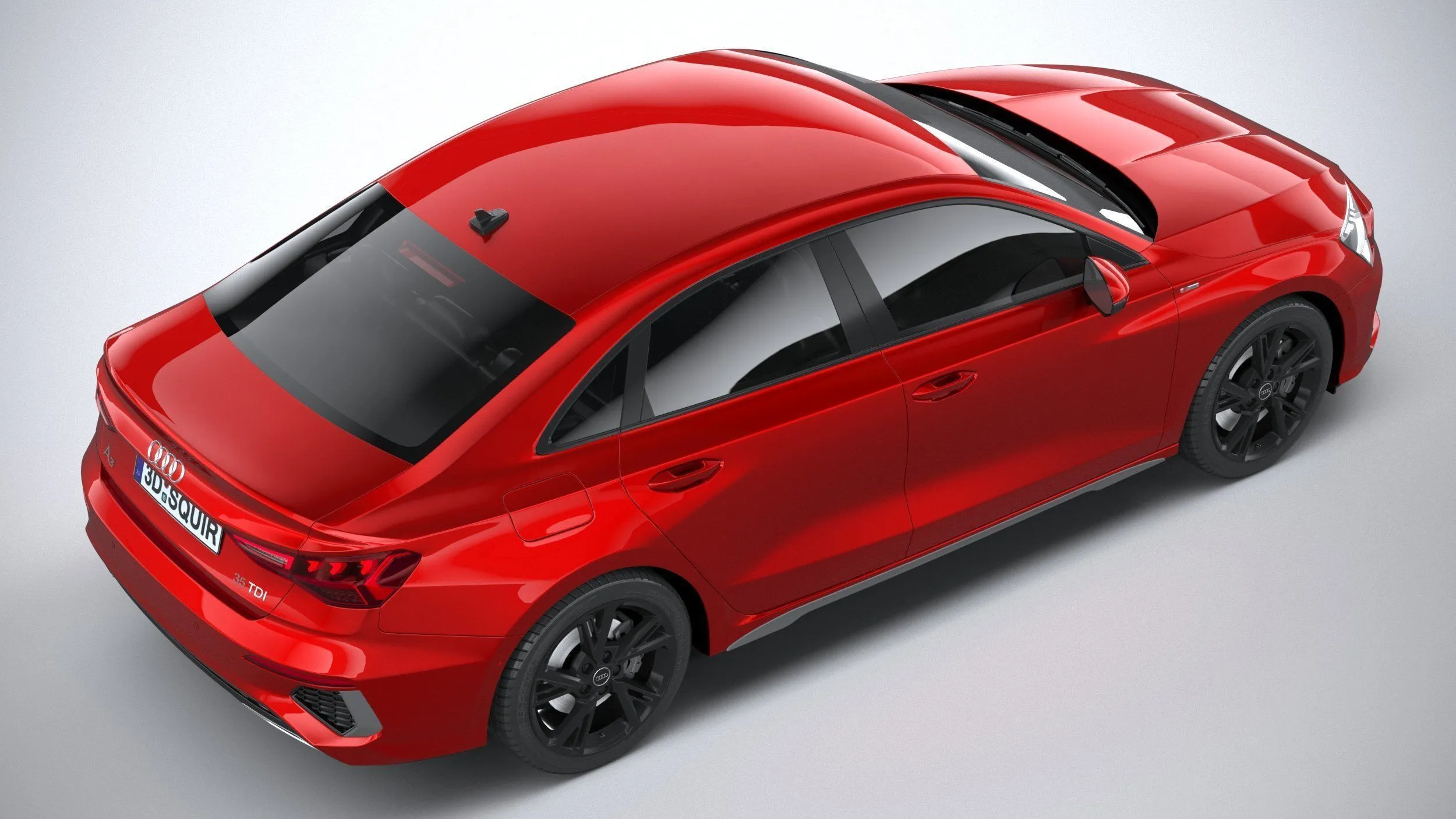audi car 33 models collection squir 3d 3d model