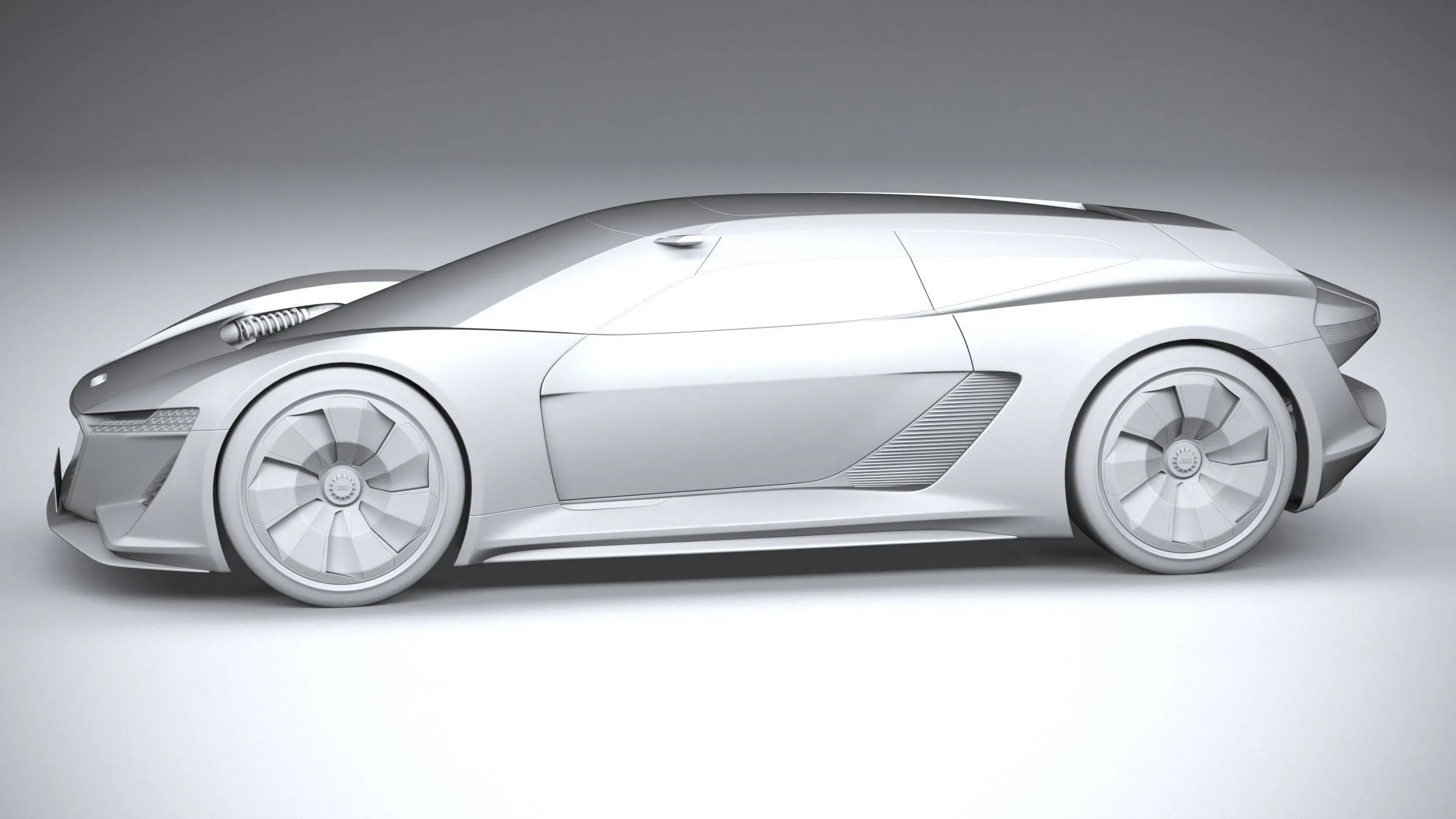 audi car 33 models collection squir 3d 3d model