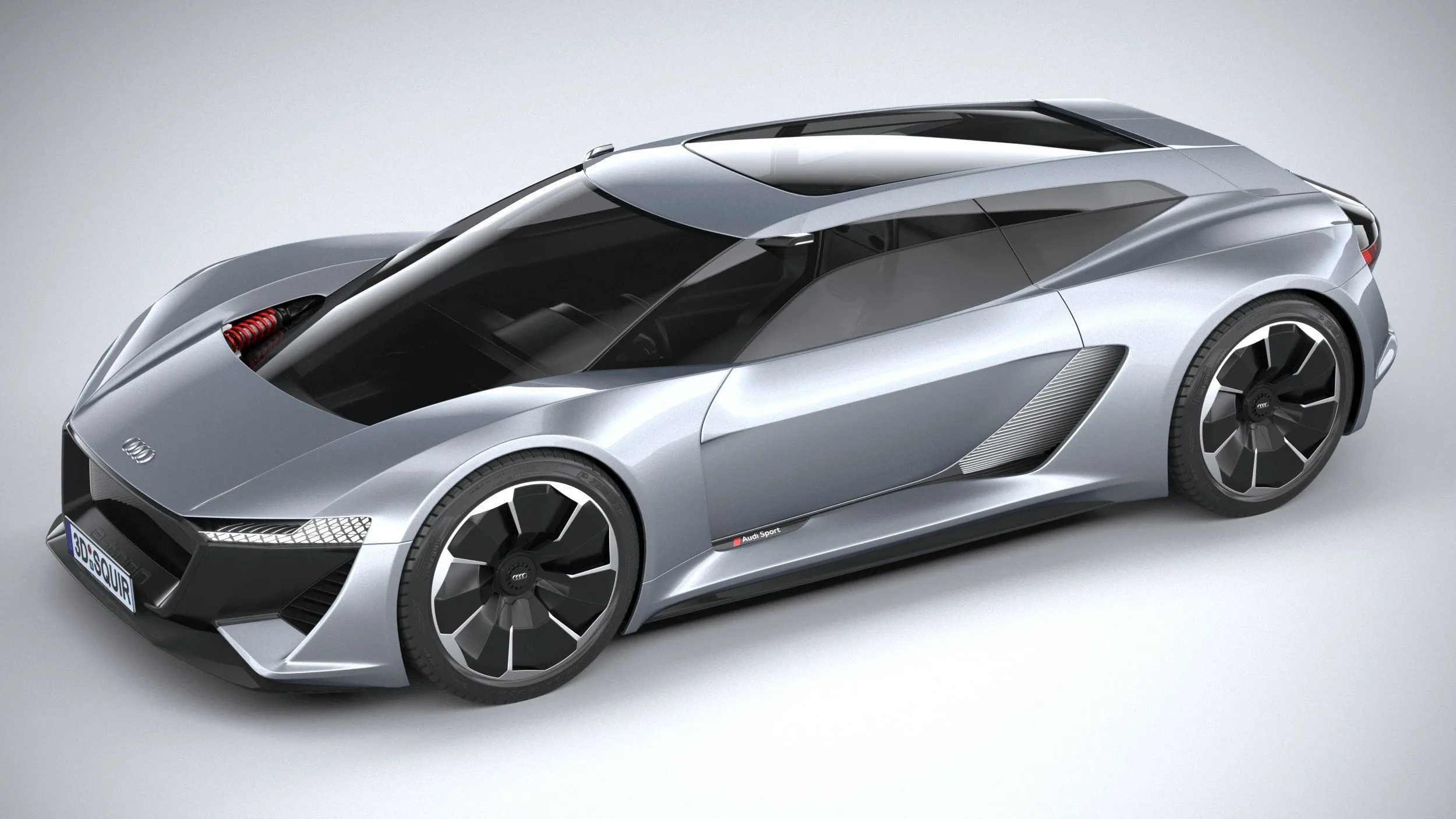 audi car 33 models collection squir 3d 3d model