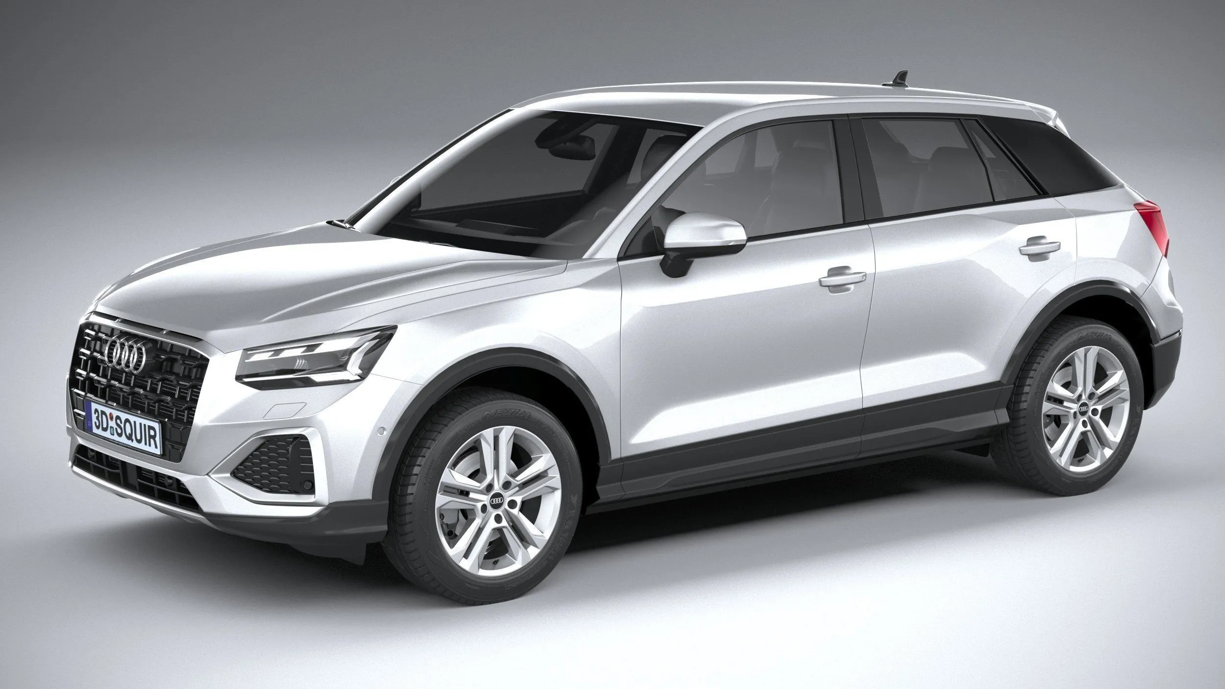 audi car 33 models collection squir 3d 3d model
