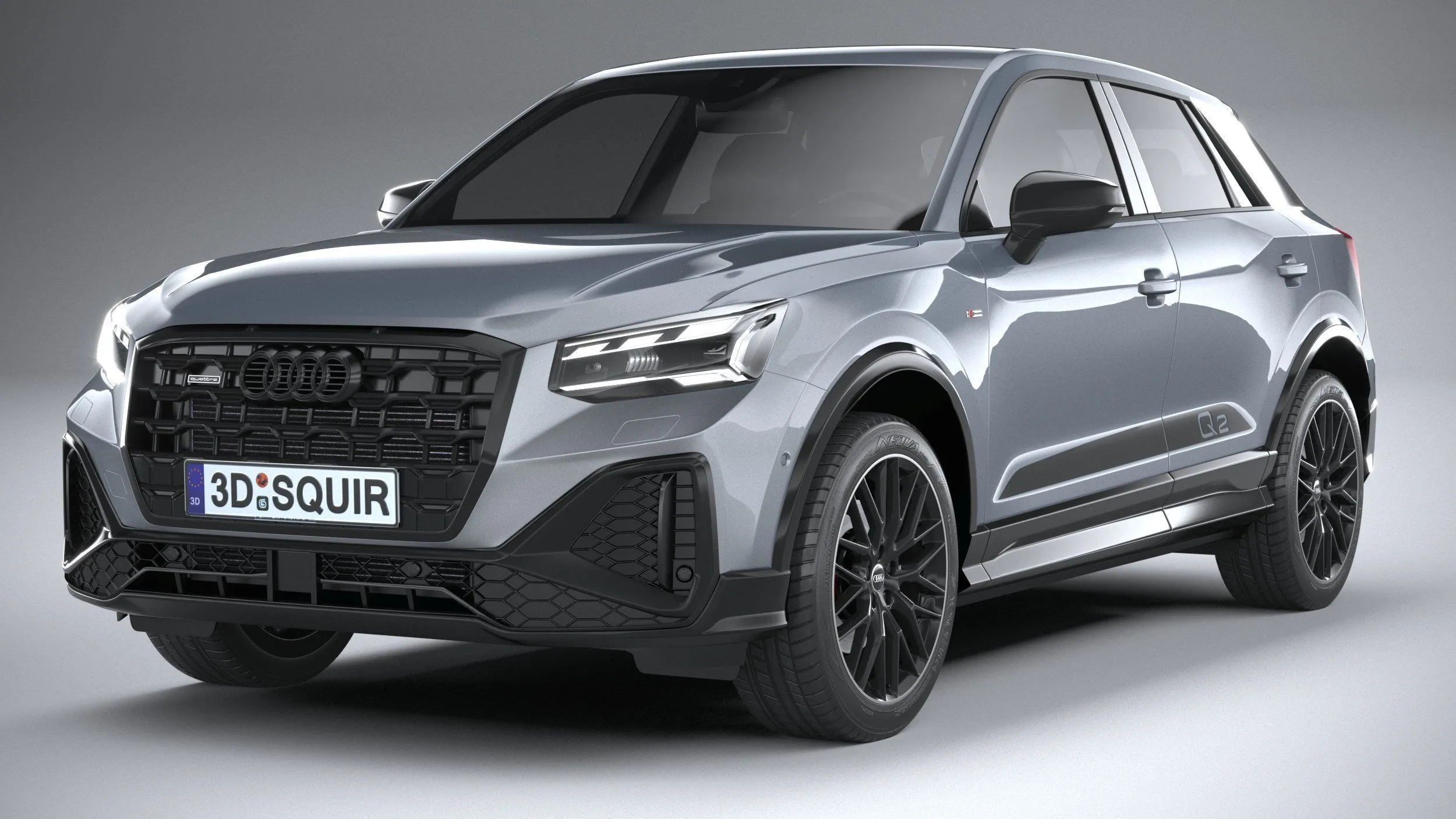 audi car 33 models collection squir 3d 3d model