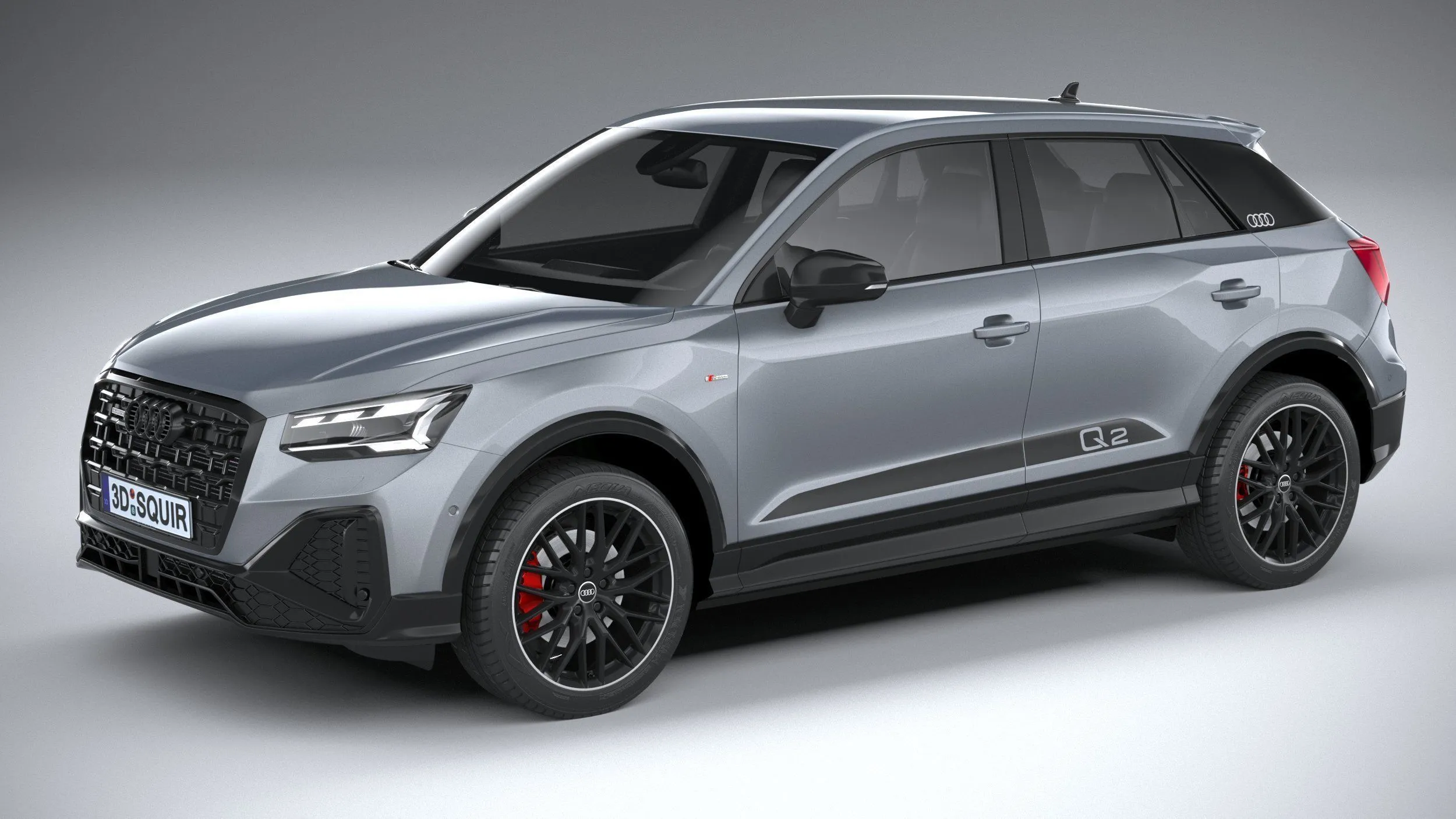 audi car 33 models collection squir 3d 3d model