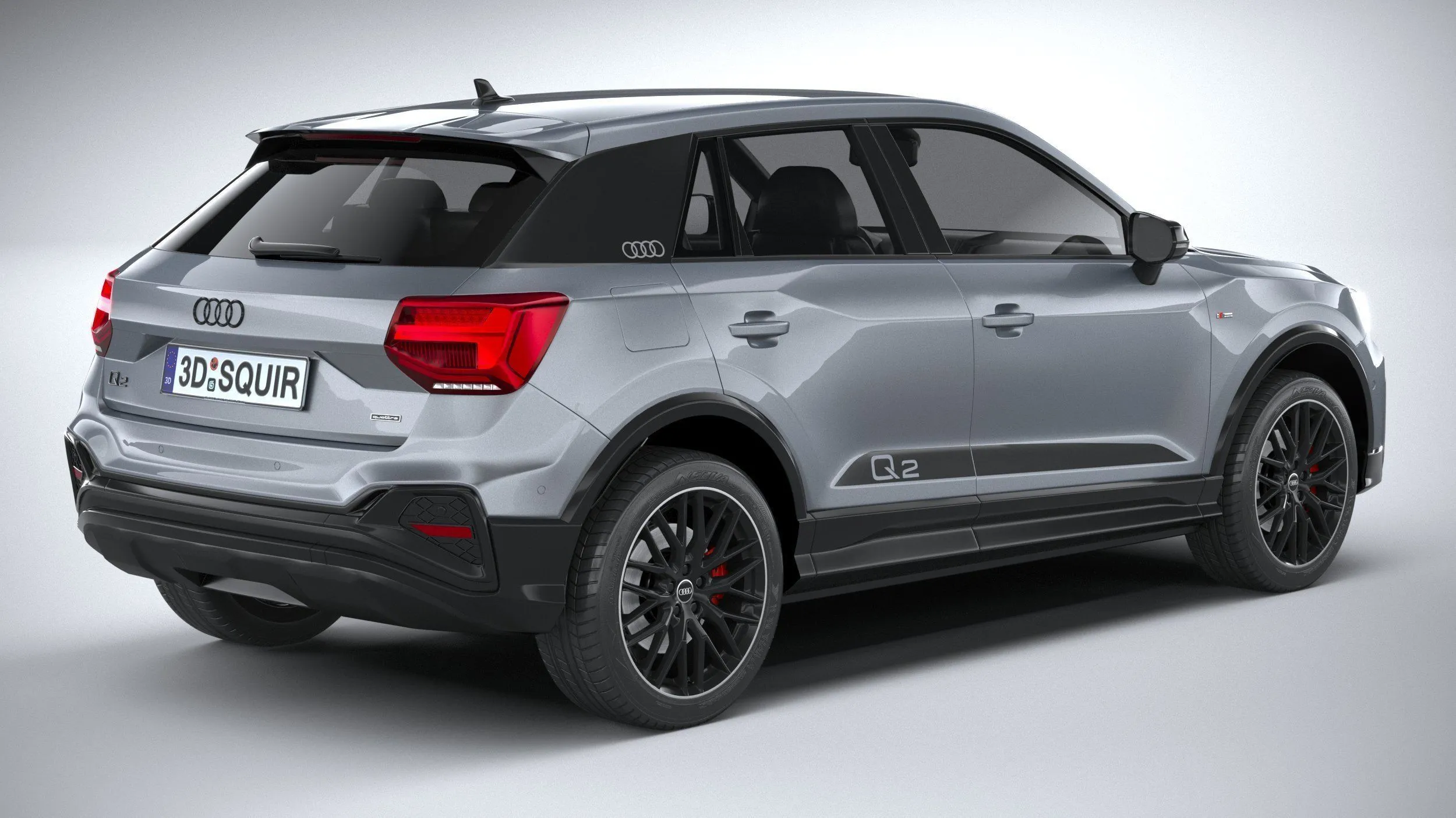 audi car 33 models collection squir 3d 3d model