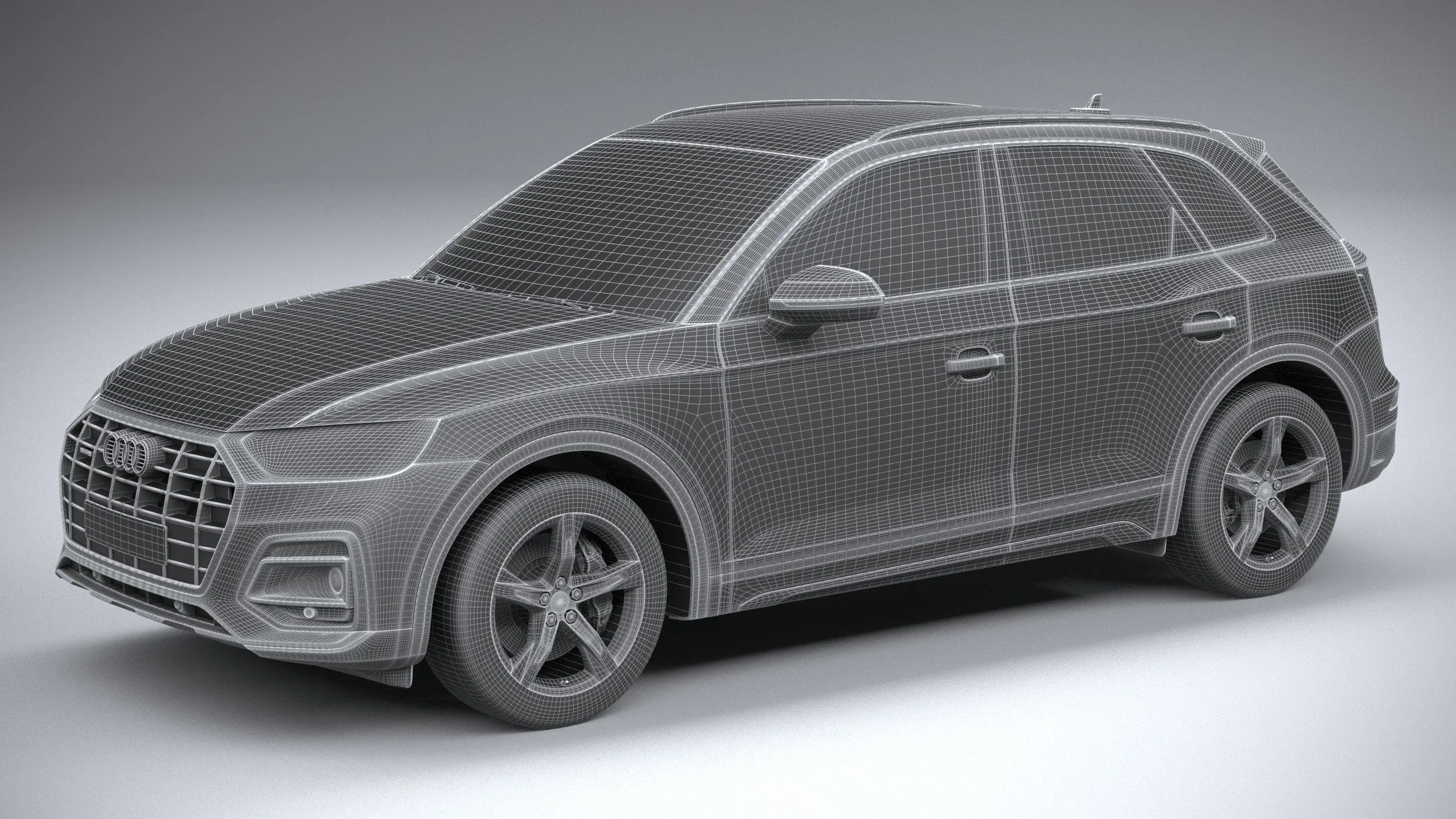 audi car 33 models collection squir 3d 3d model