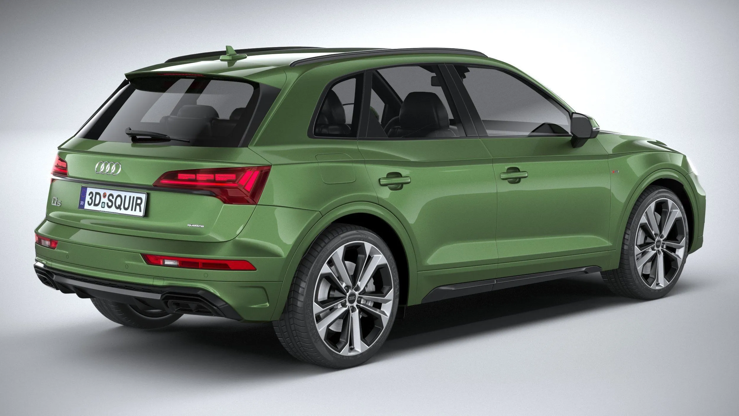 audi car 33 models collection squir 3d 3d model