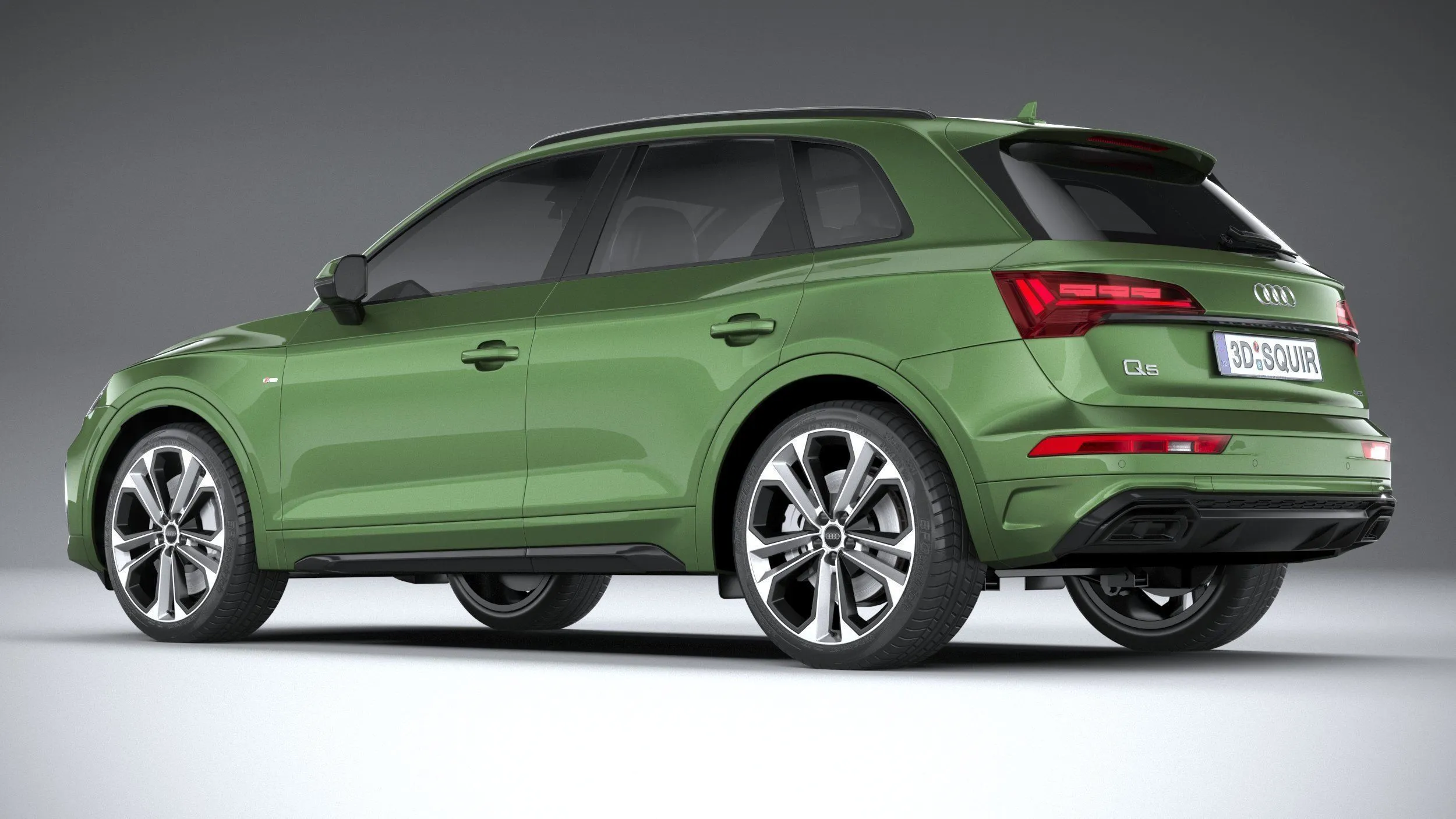 audi car 33 models collection squir 3d 3d model