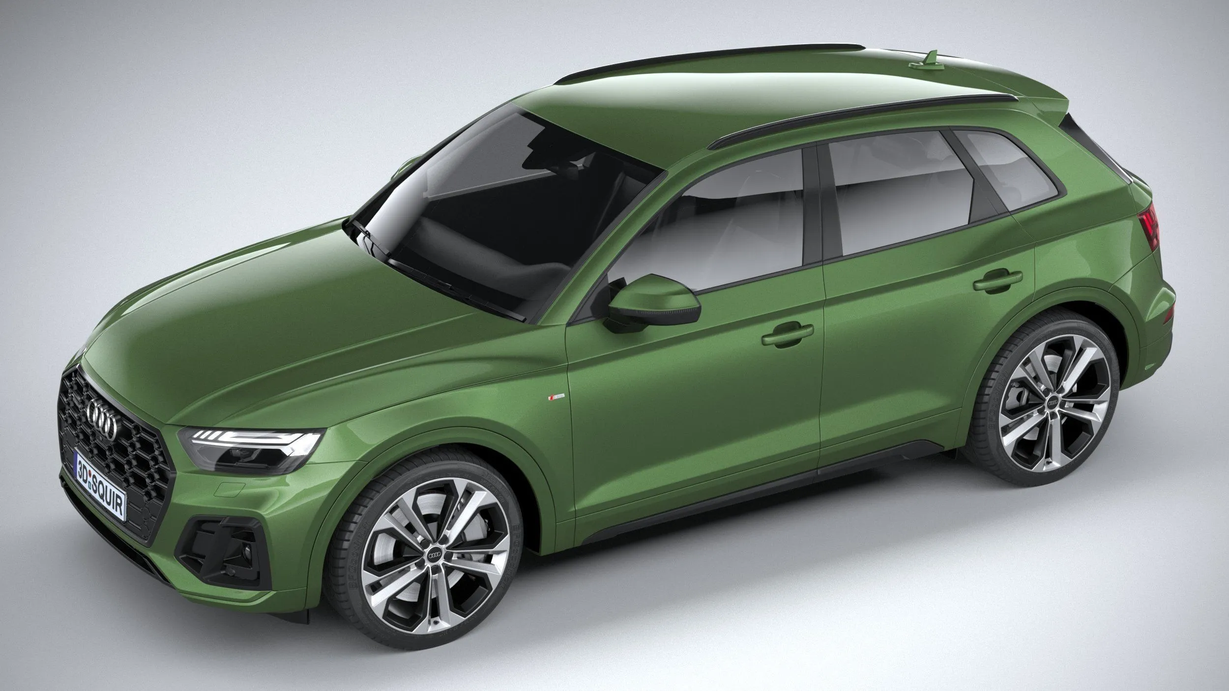 audi car 33 models collection squir 3d 3d model