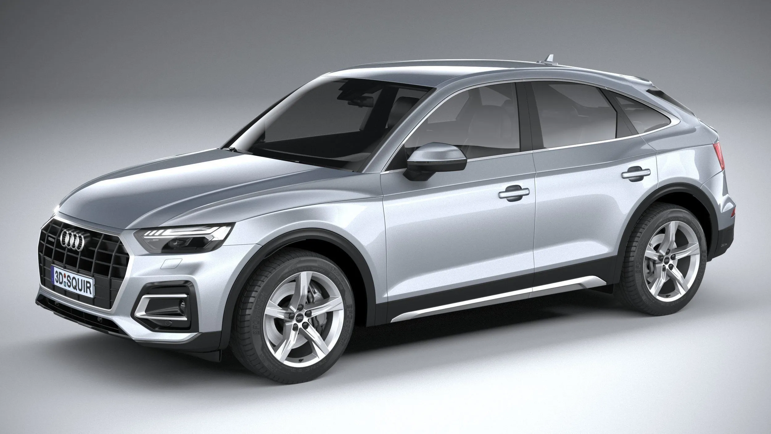 audi car 33 models collection squir 3d 3d model