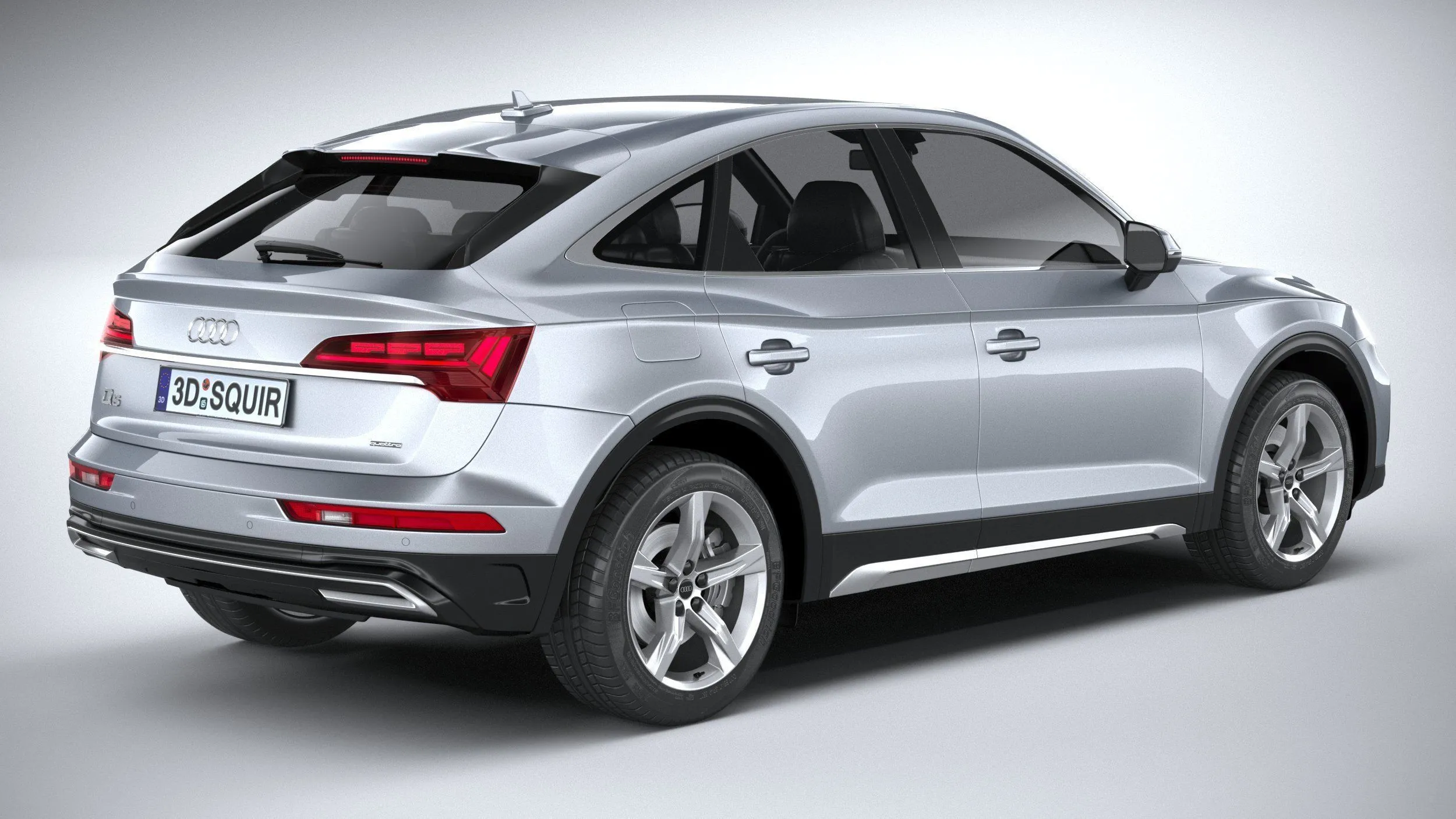audi car 33 models collection squir 3d 3d model