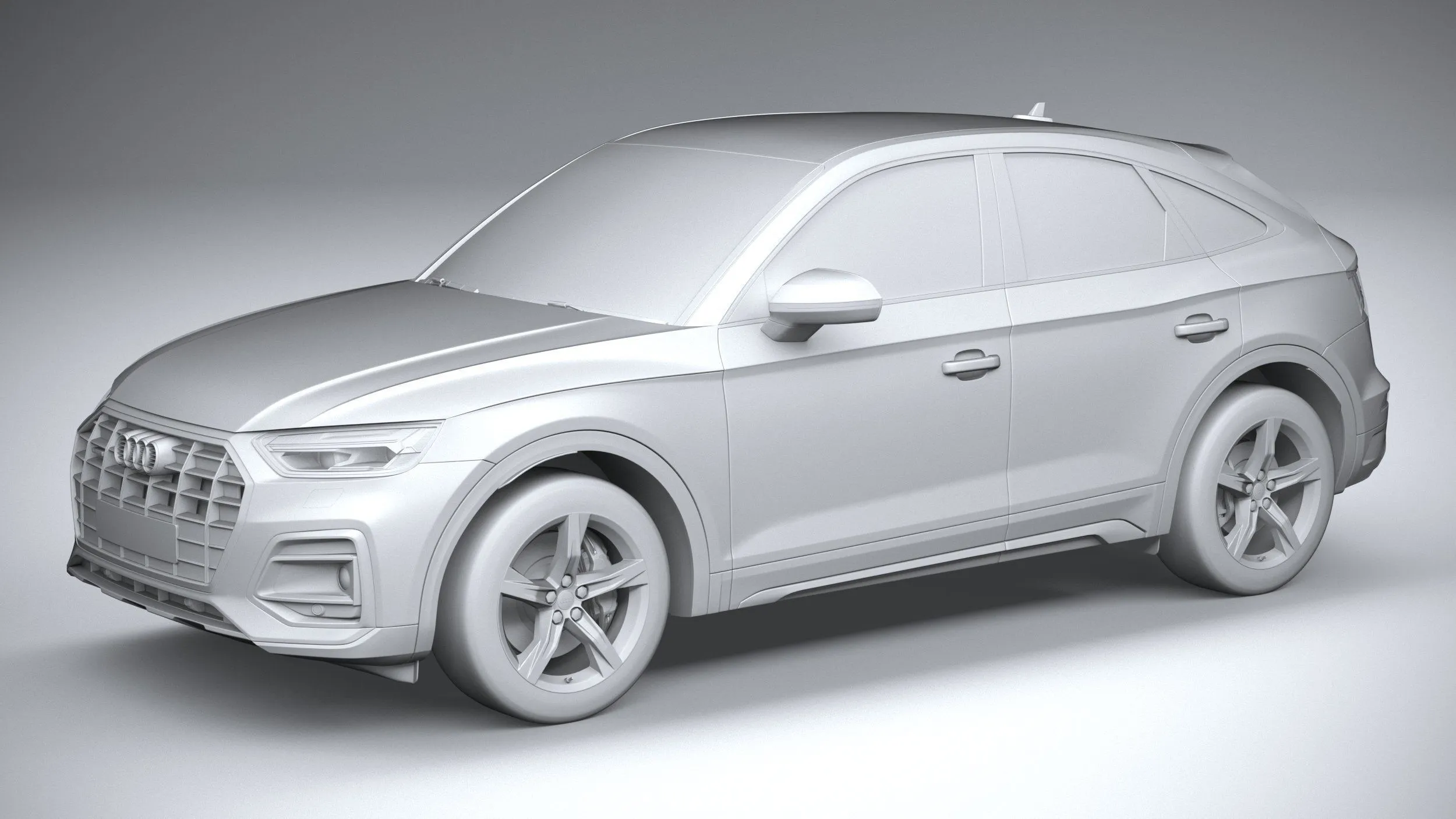 audi car 33 models collection squir 3d 3d model