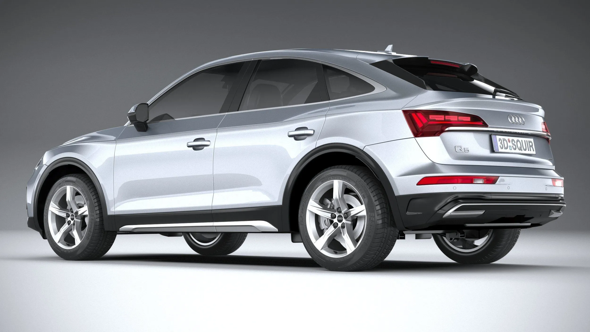 audi car 33 models collection squir 3d 3d model