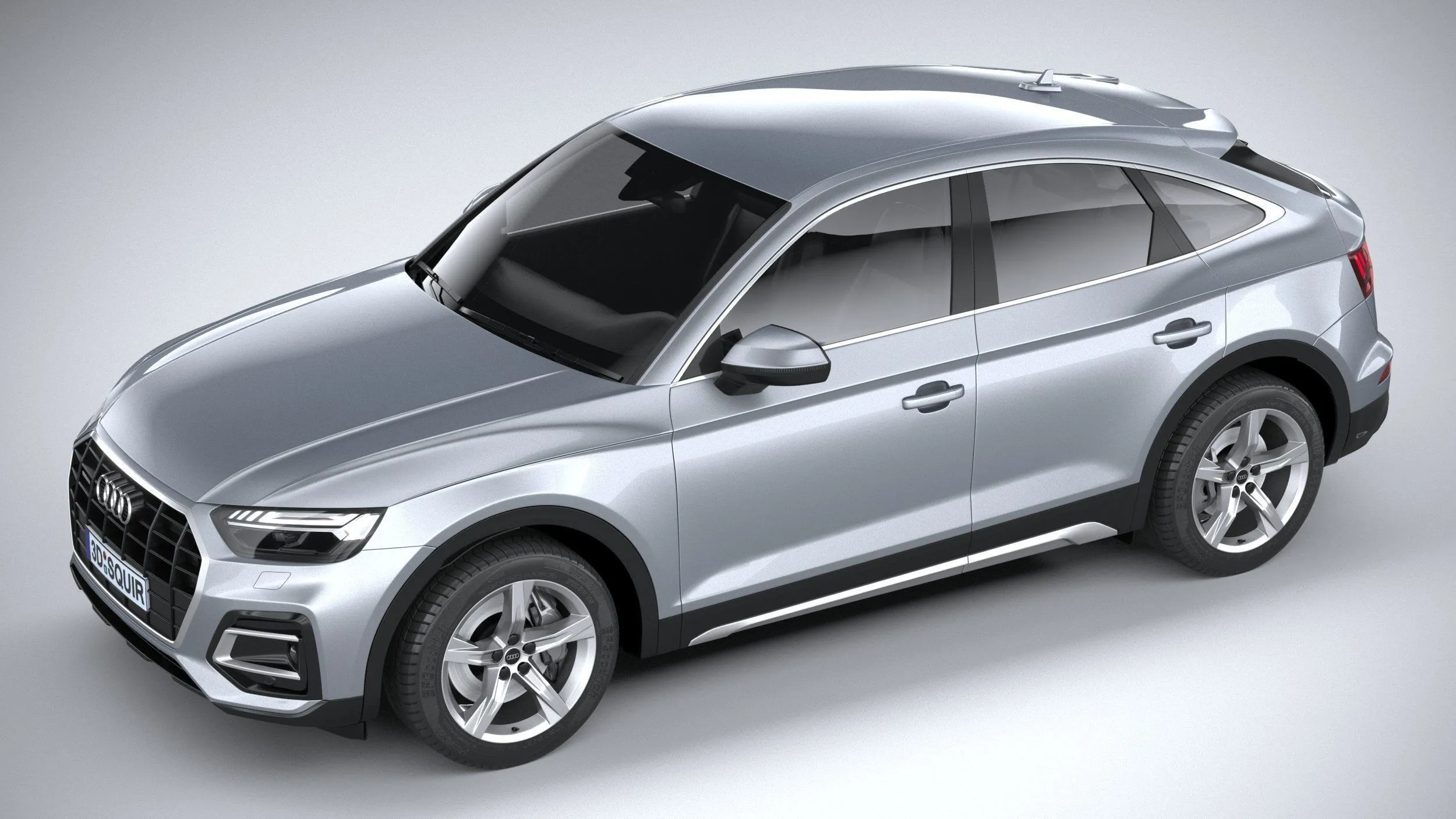 audi car 33 models collection squir 3d 3d model
