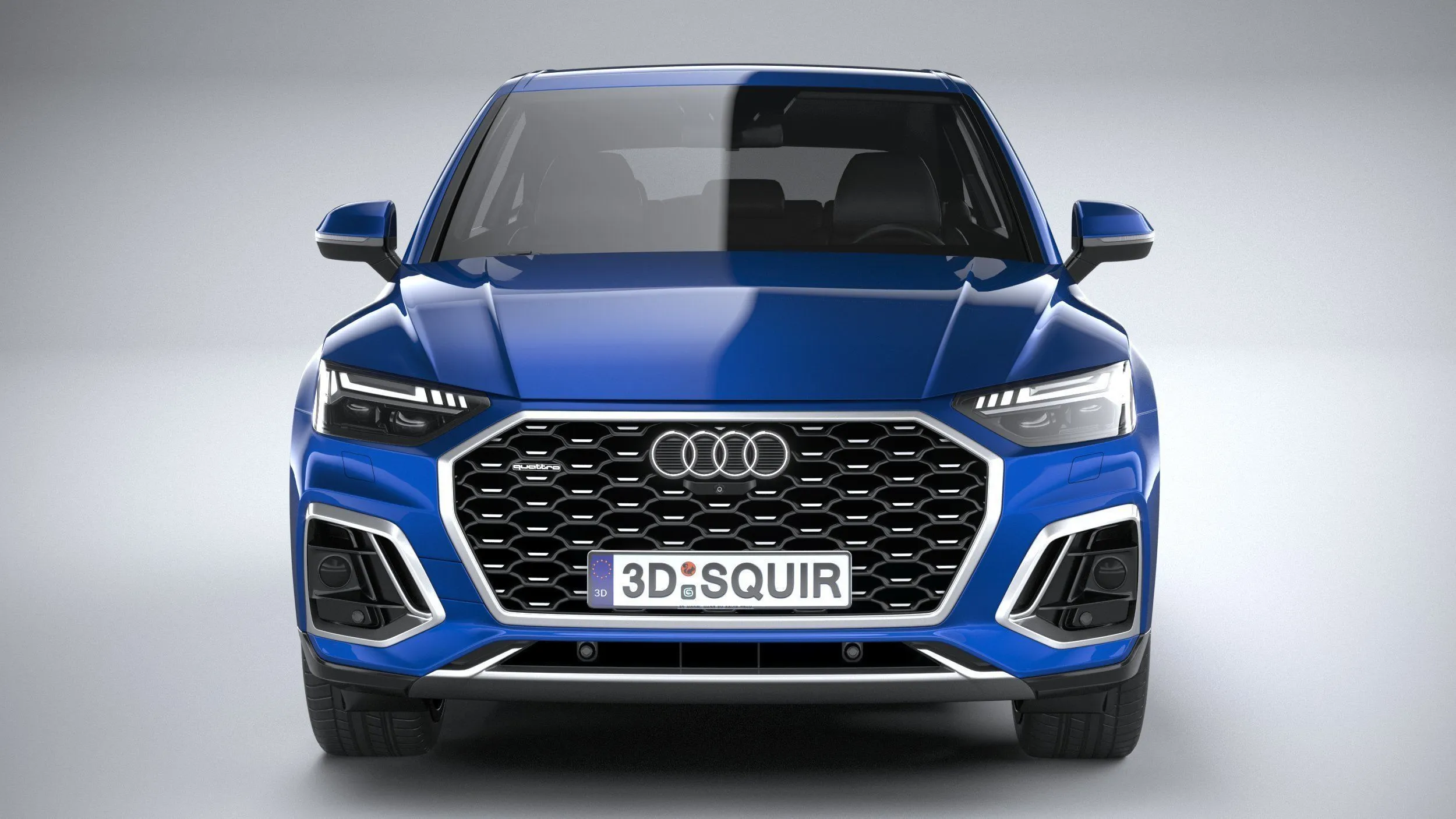 audi car 33 models collection squir 3d 3d model