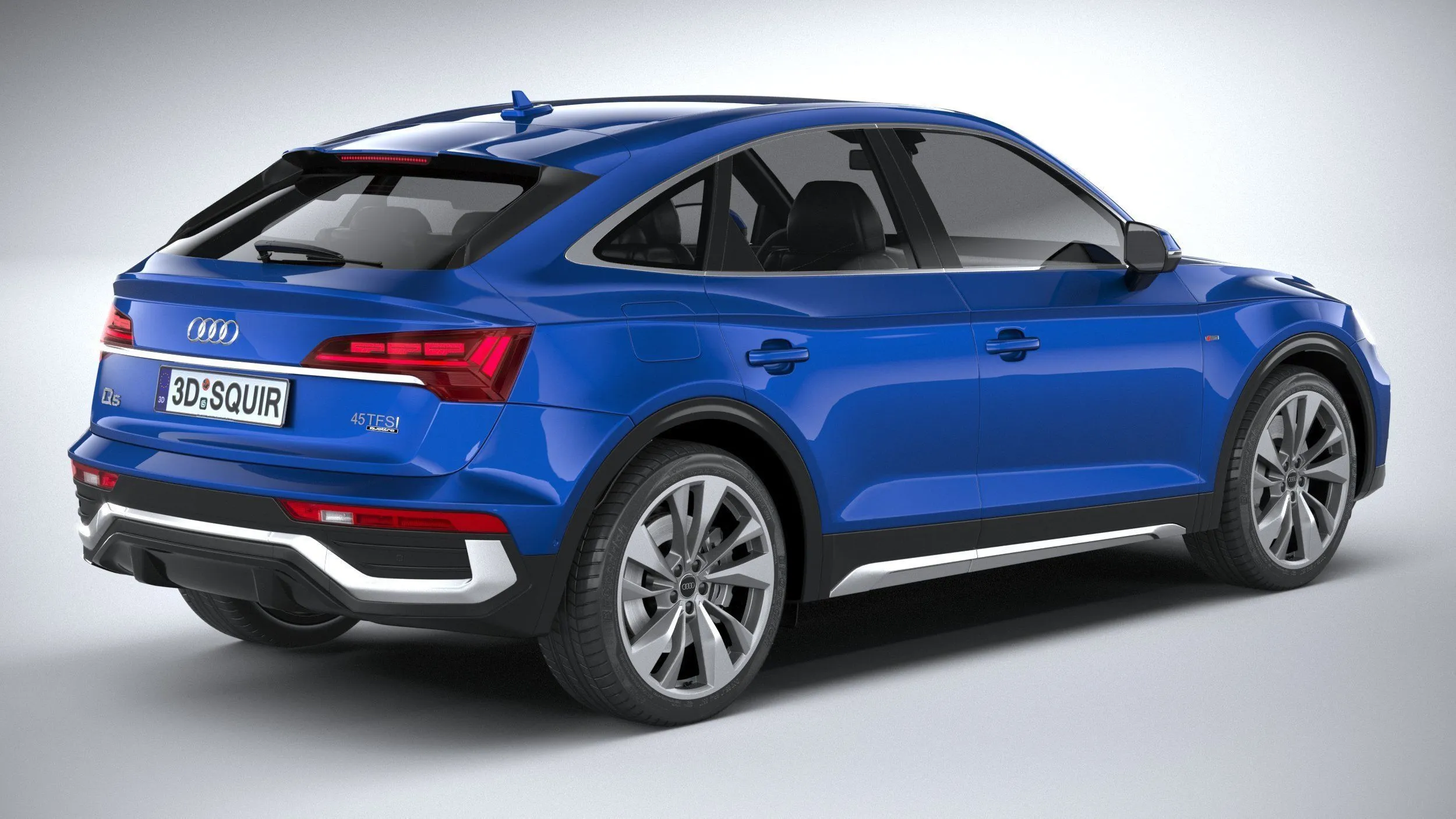 audi car 33 models collection squir 3d 3d model
