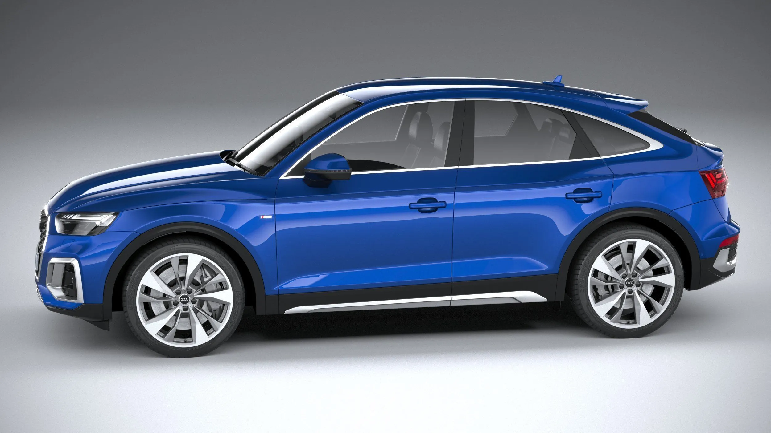 audi car 33 models collection squir 3d 3d model