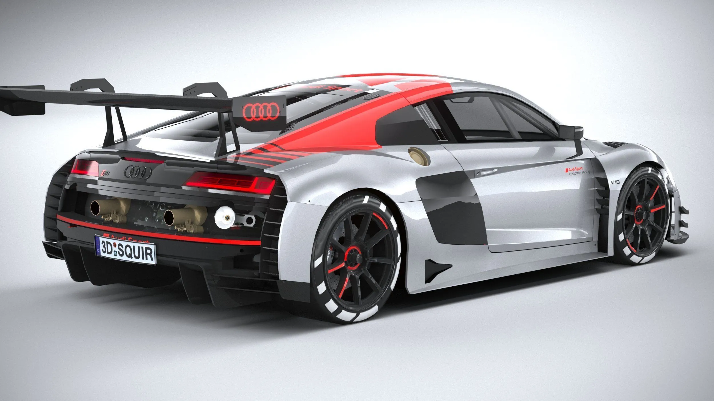 audi car 33 models collection squir 3d 3d model