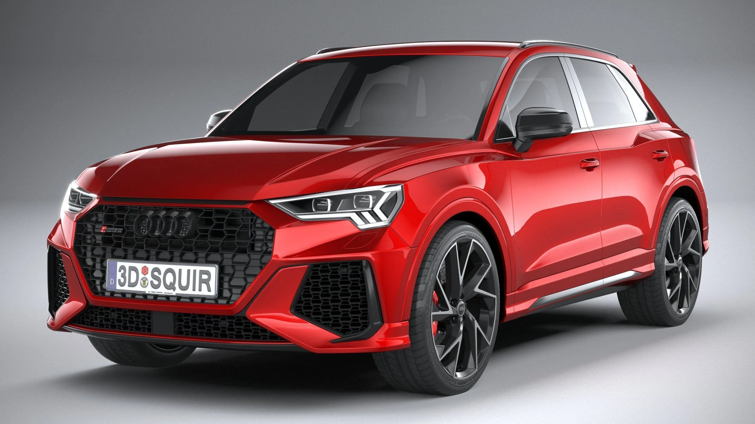 audi car 33 models collection squir 3d 3d model