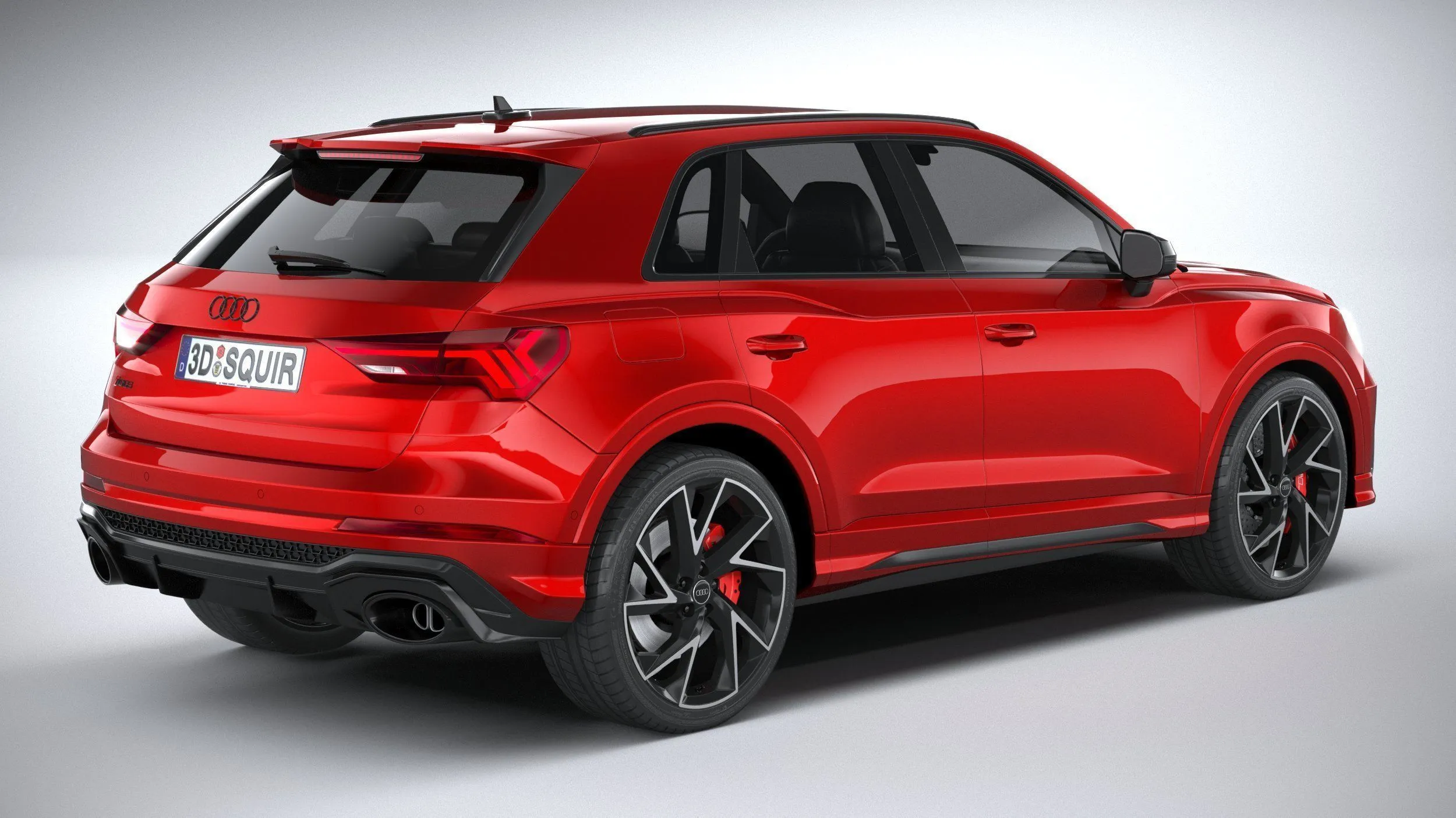 audi car 33 models collection squir 3d 3d model